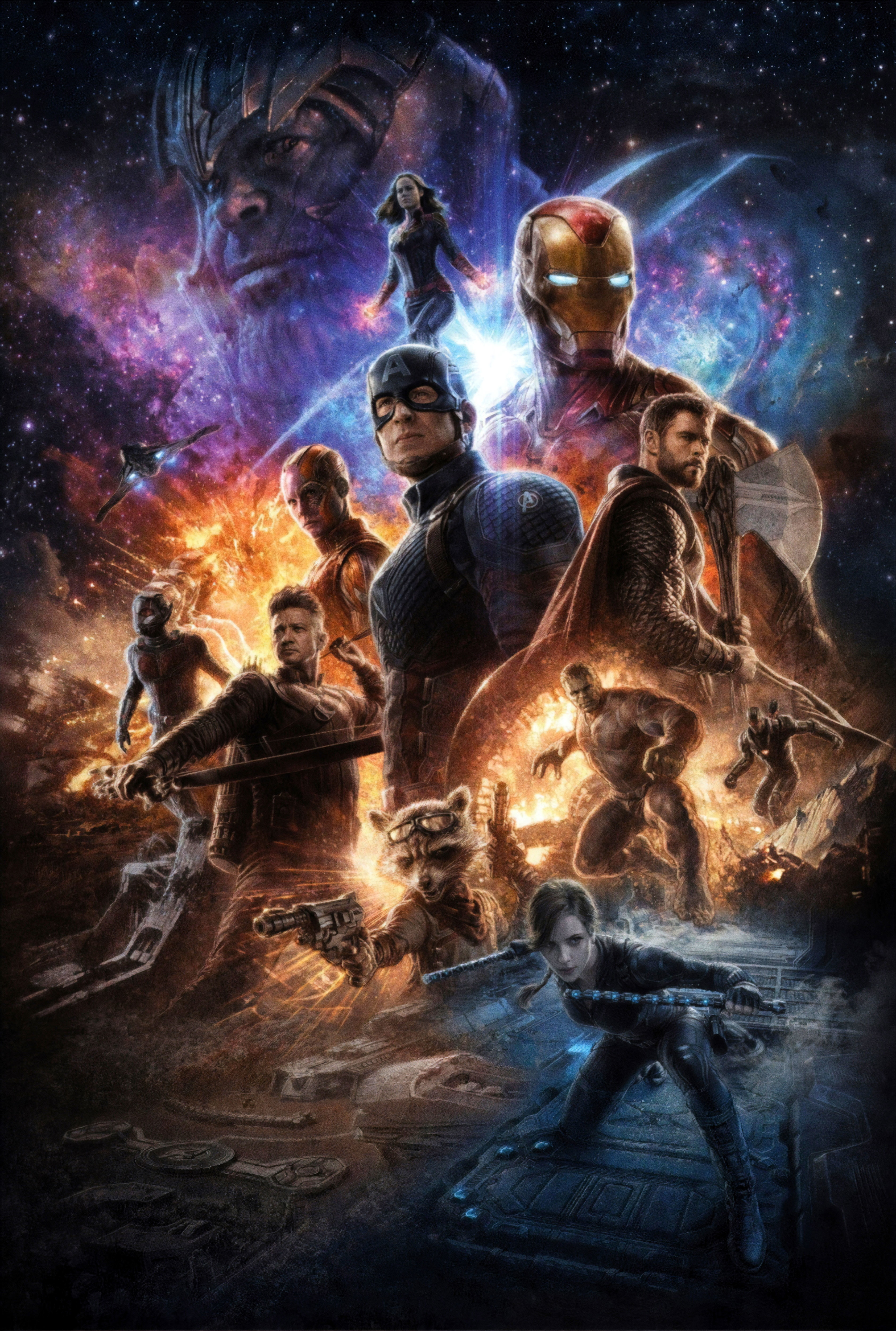  Avengers  Endgame 4K  Poster Wallpaper  HD  Movies 4K  