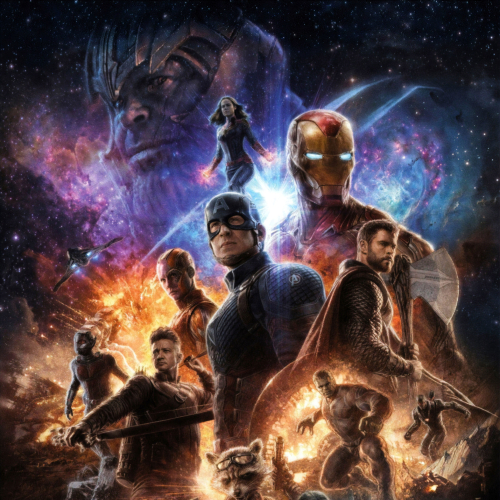 500x500 Avengers Endgame 4K Poster 500x500 Resolution Wallpaper, HD Movies  4K Wallpapers, Images, Photos and Background - Wallpapers Den