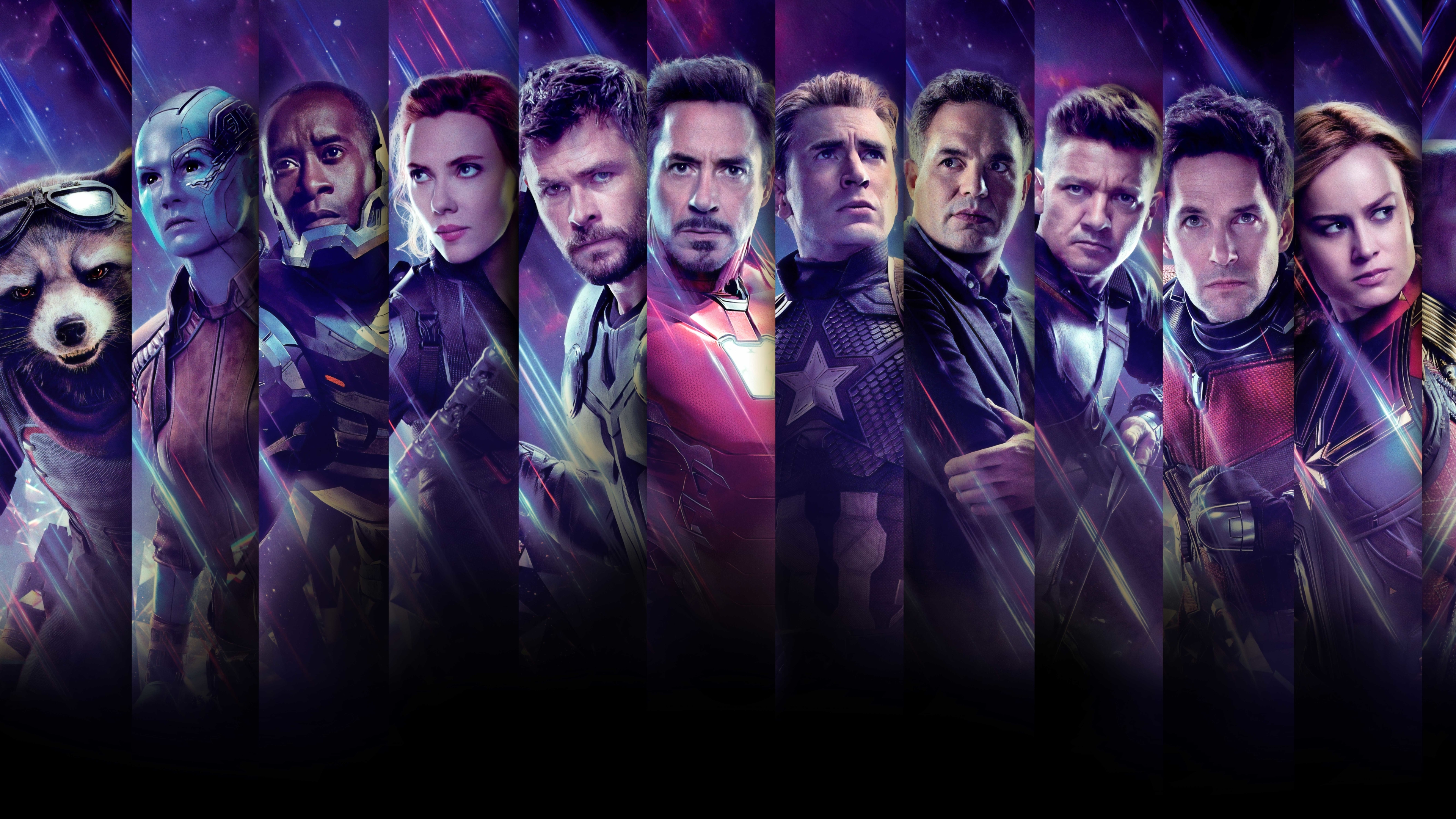 3840x2160 Avengers Endgame All Superhero Characters 4K ...