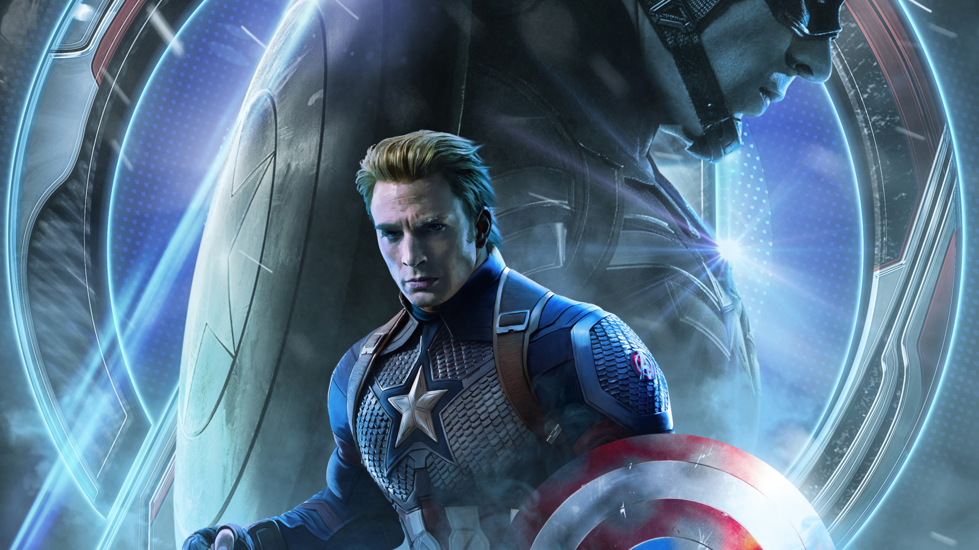 1920x1080 Avengers Endgame Captain America Poster Art 1080P Laptop Full