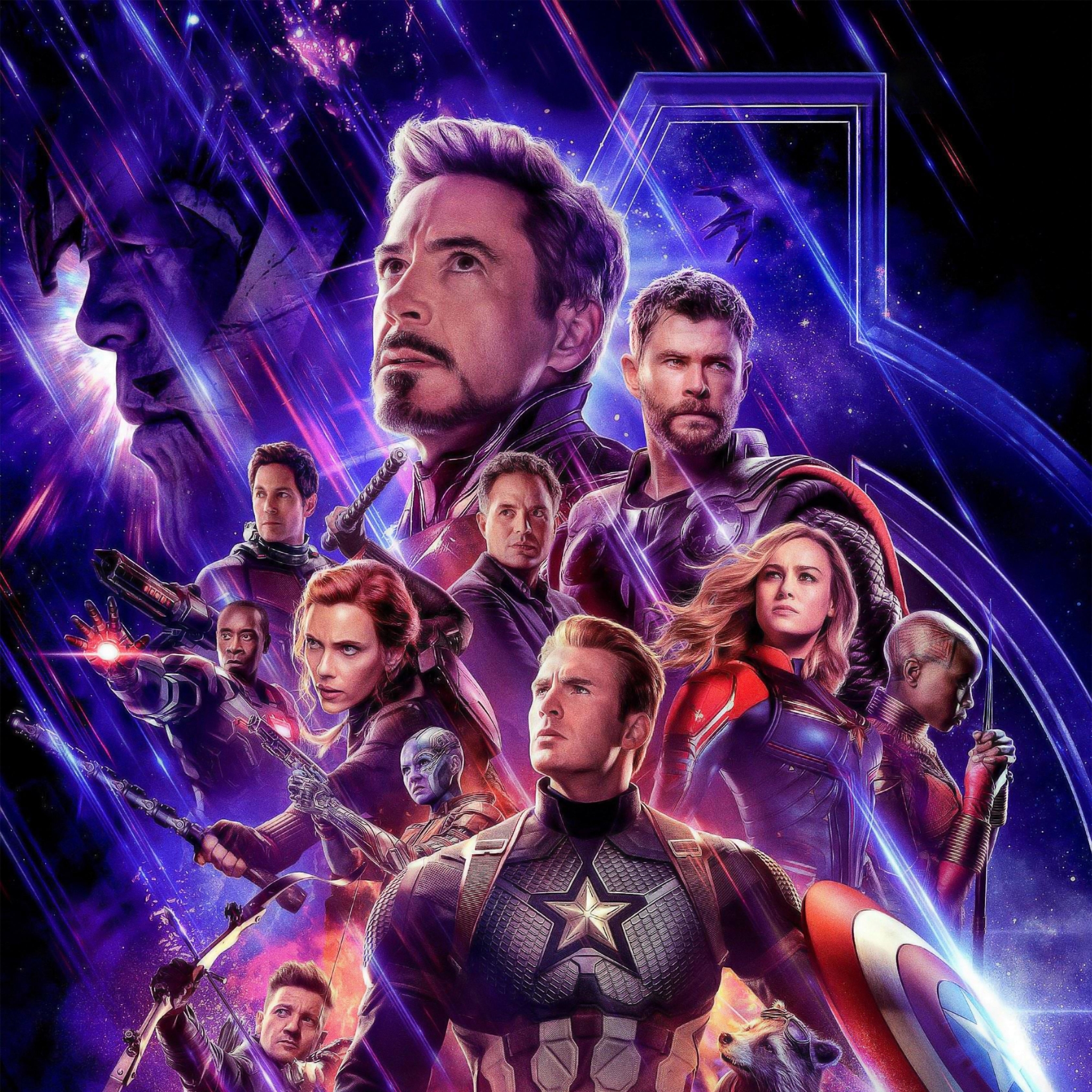 2048x2048 Avengers  Endgame  Official Poster Ipad  Air 
