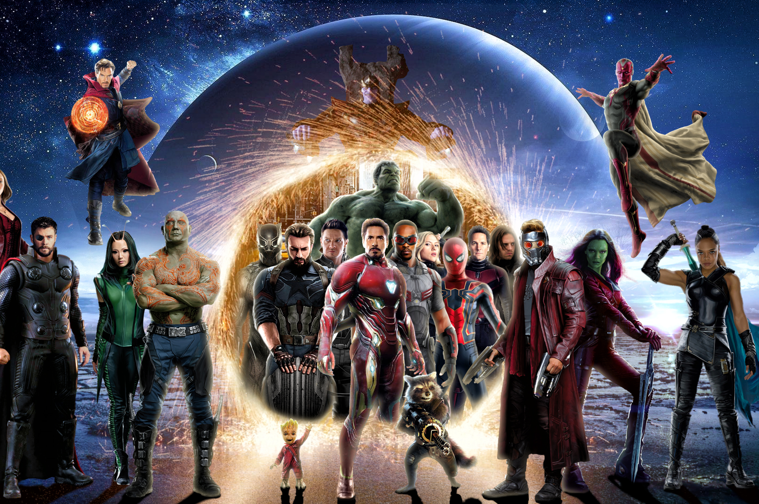 Avengers: Infinity War downloading