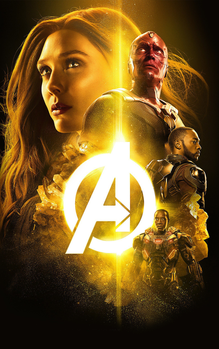 Avengers Infinity War 2018 The Mind Stone Poster Hd 4k
