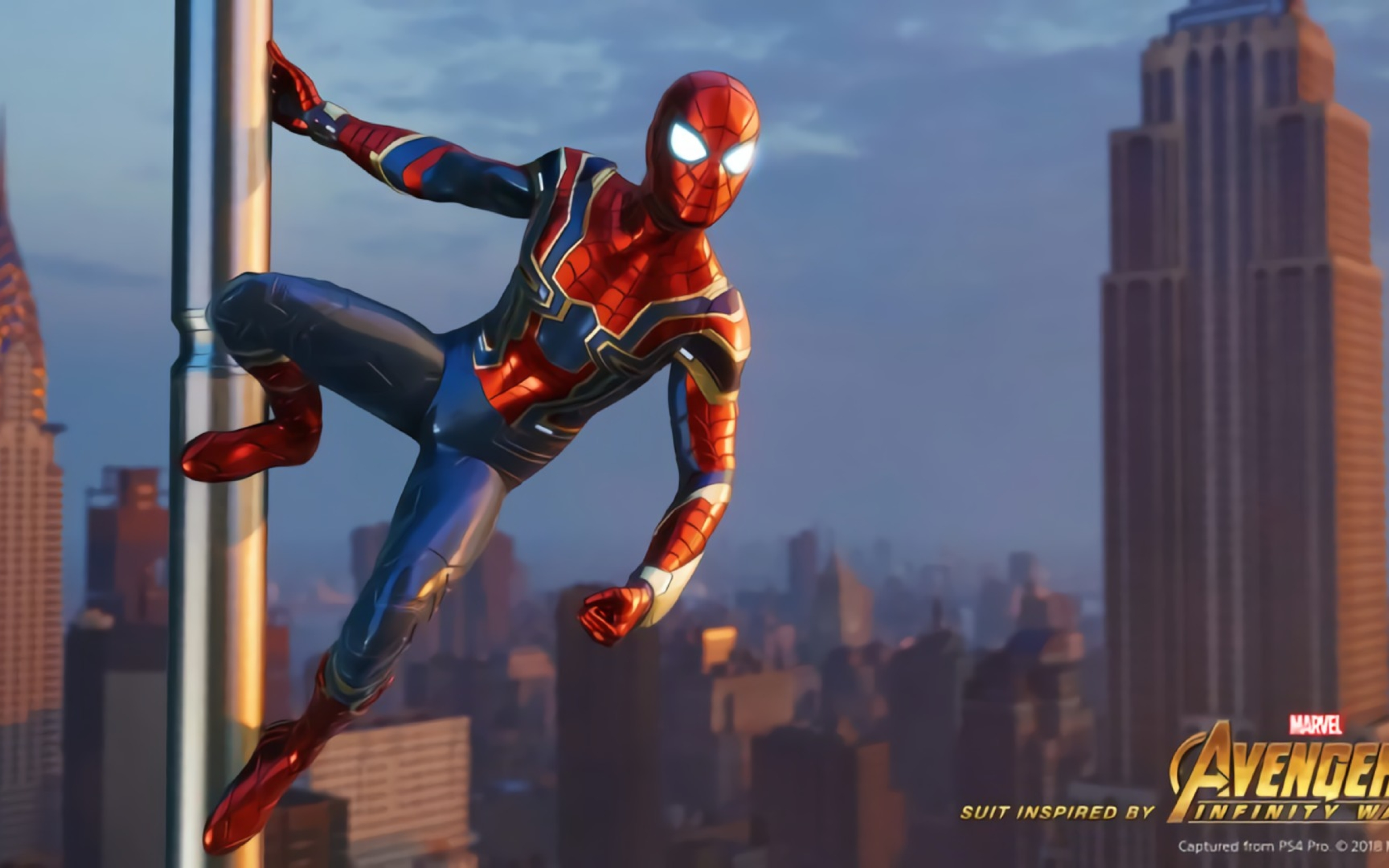 Avengers Infinity War Iron Spider In Spider man Game Full 