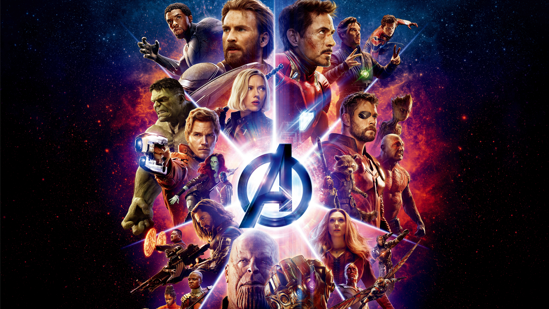 1920X1080 Avengers Infinity War Latest Poster 2018 1080P Laptop Full Hd  Wallpaper, Hd Movies 4K Wallpapers, Images, Photos And Background -  Wallpapers Den