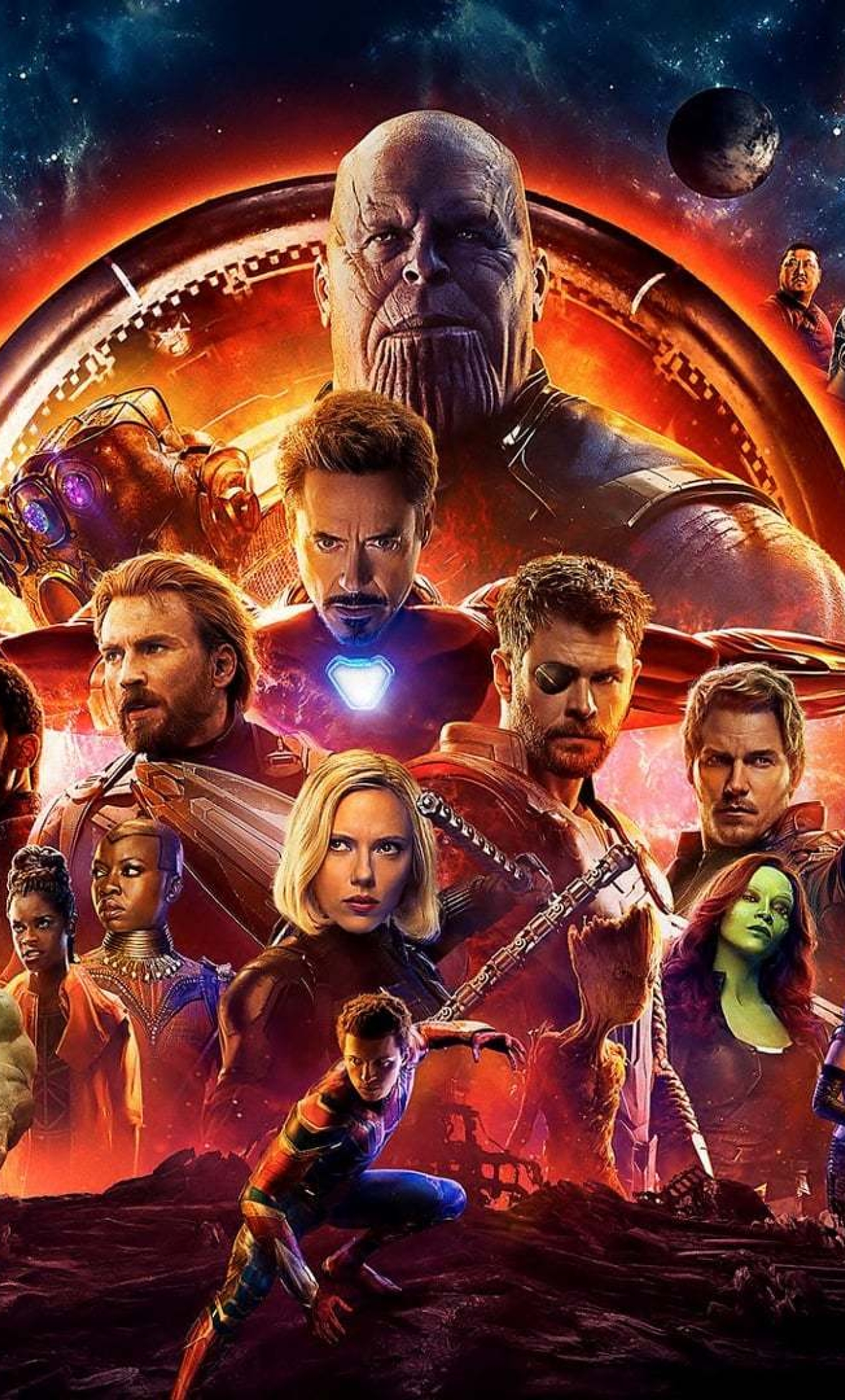 Avengers Infinity War Official Poster, Full HD Wallpaper