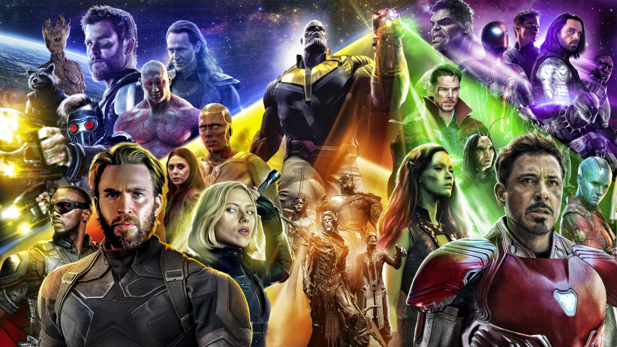 Avengers Infinty War 2018 Poster, Full HD Wallpaper