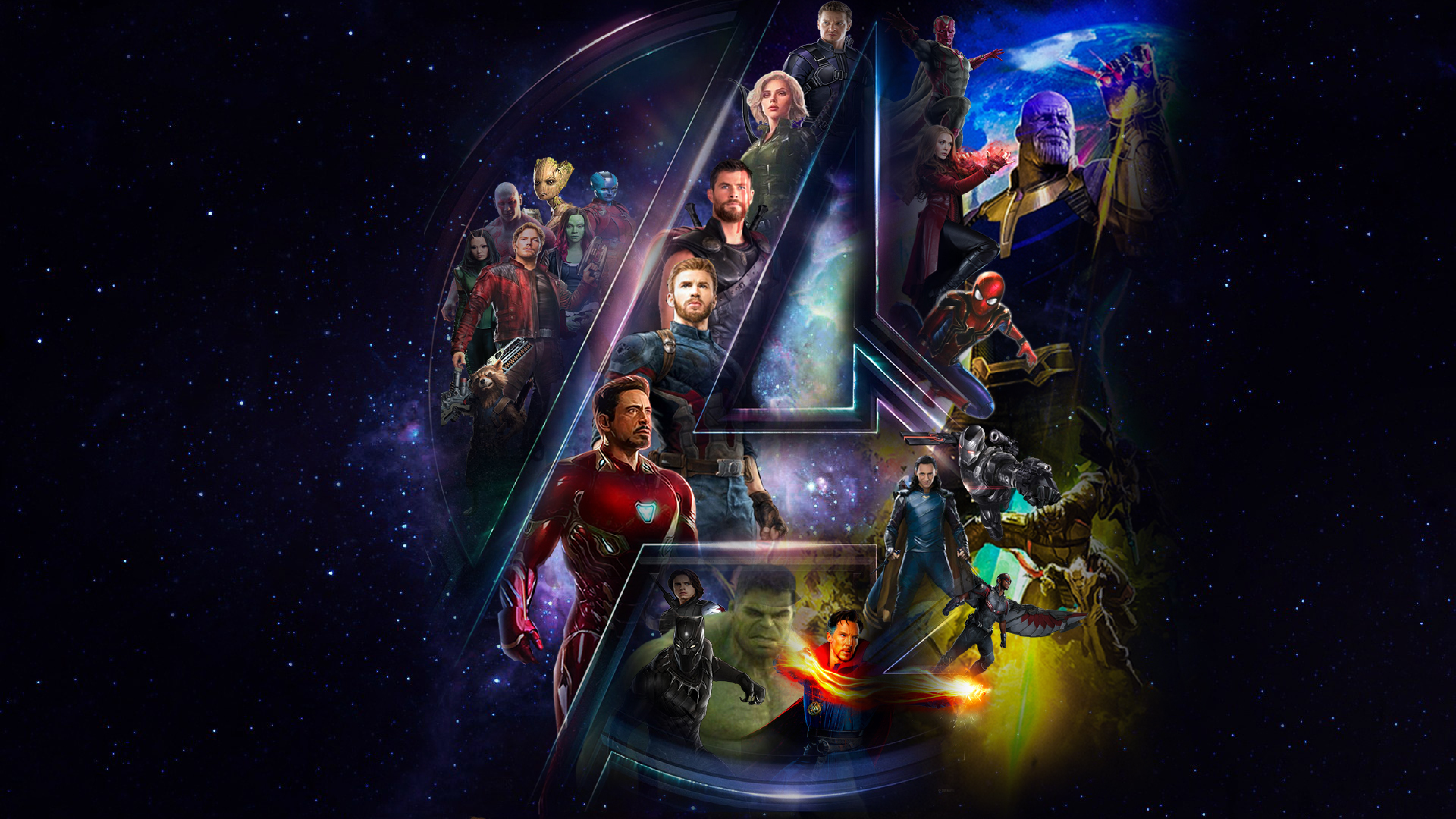 Download Avengers Infinty War Star Cast And Logo 1024x600 