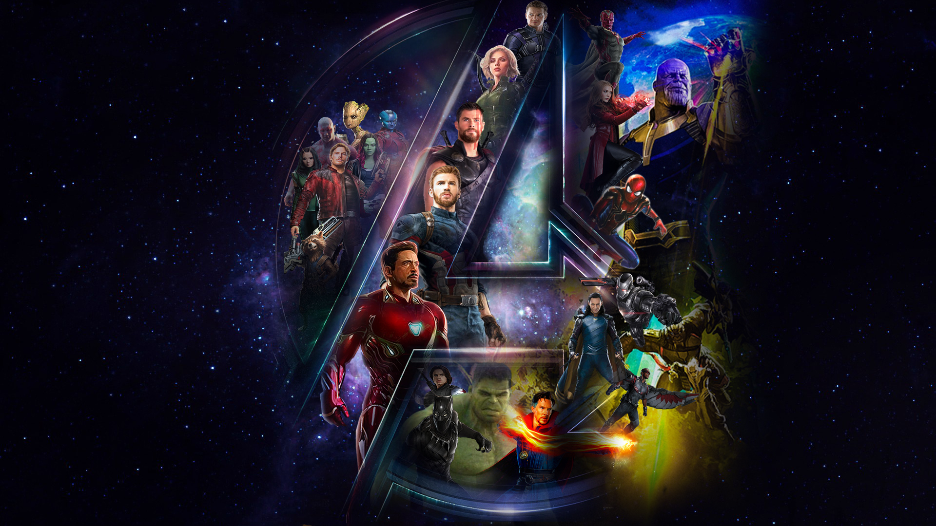 Avengers Infinty War Star Cast And Logo Wallpaper, HD Movies 4K Wallpapers,  Images, Photos and Background - Wallpapers Den