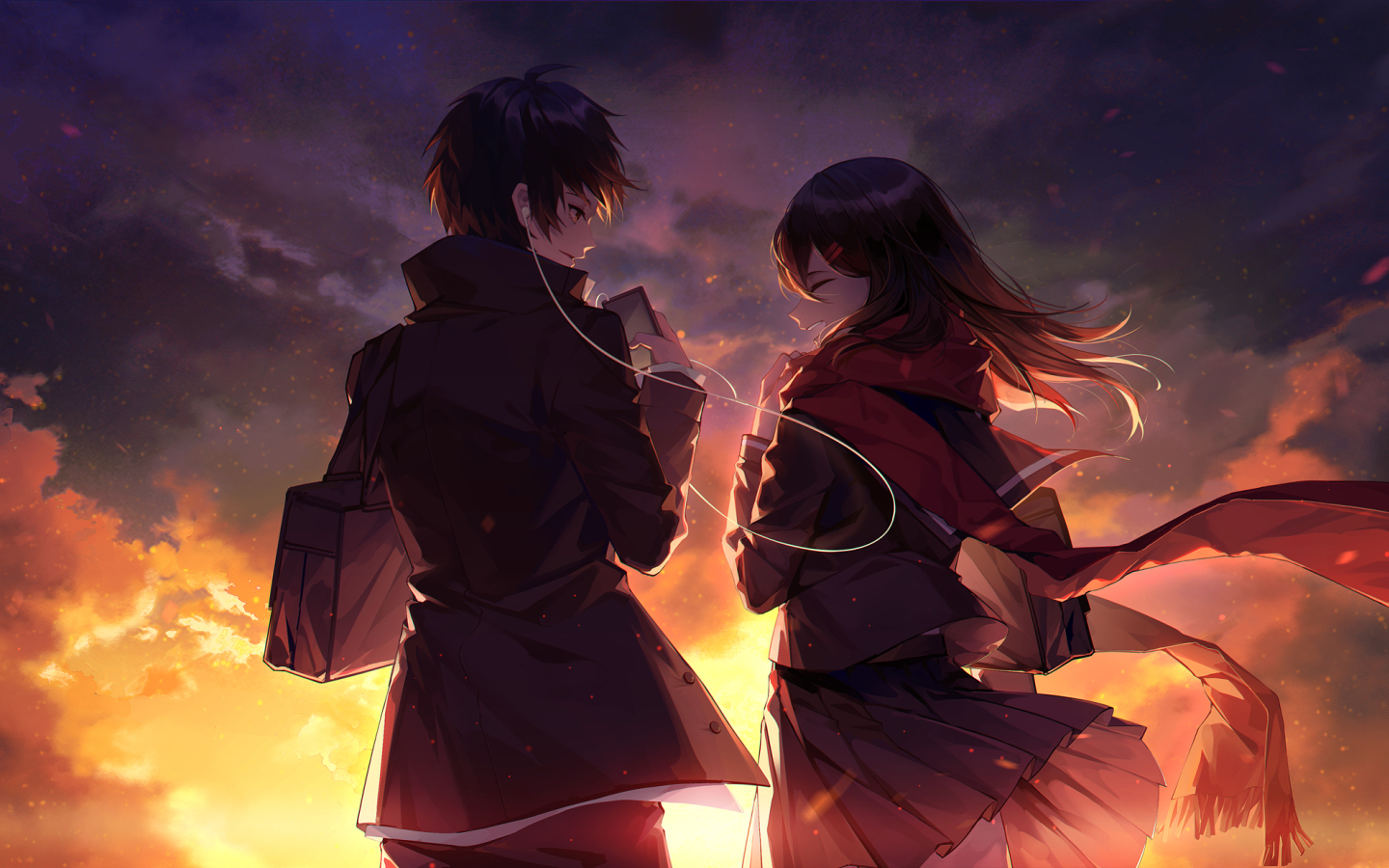 1440x900 Ayano Tateyama & Shintaro Kisaragi 1440x900 Wallpaper, HD