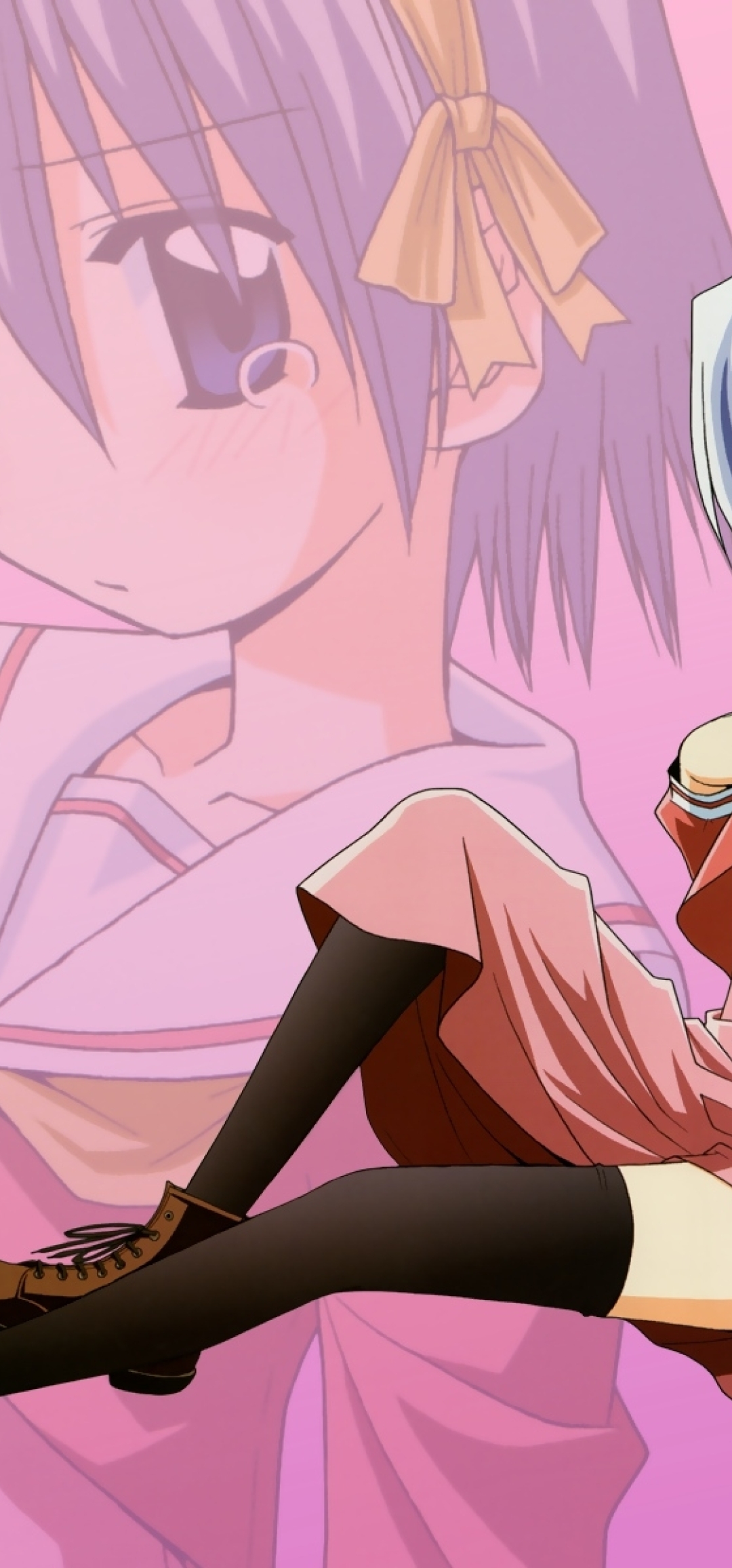 1080x2312 Resolution Ayasaki Hayate Hayate No Gotoku Seifuku Girl Stockings 1080x2312