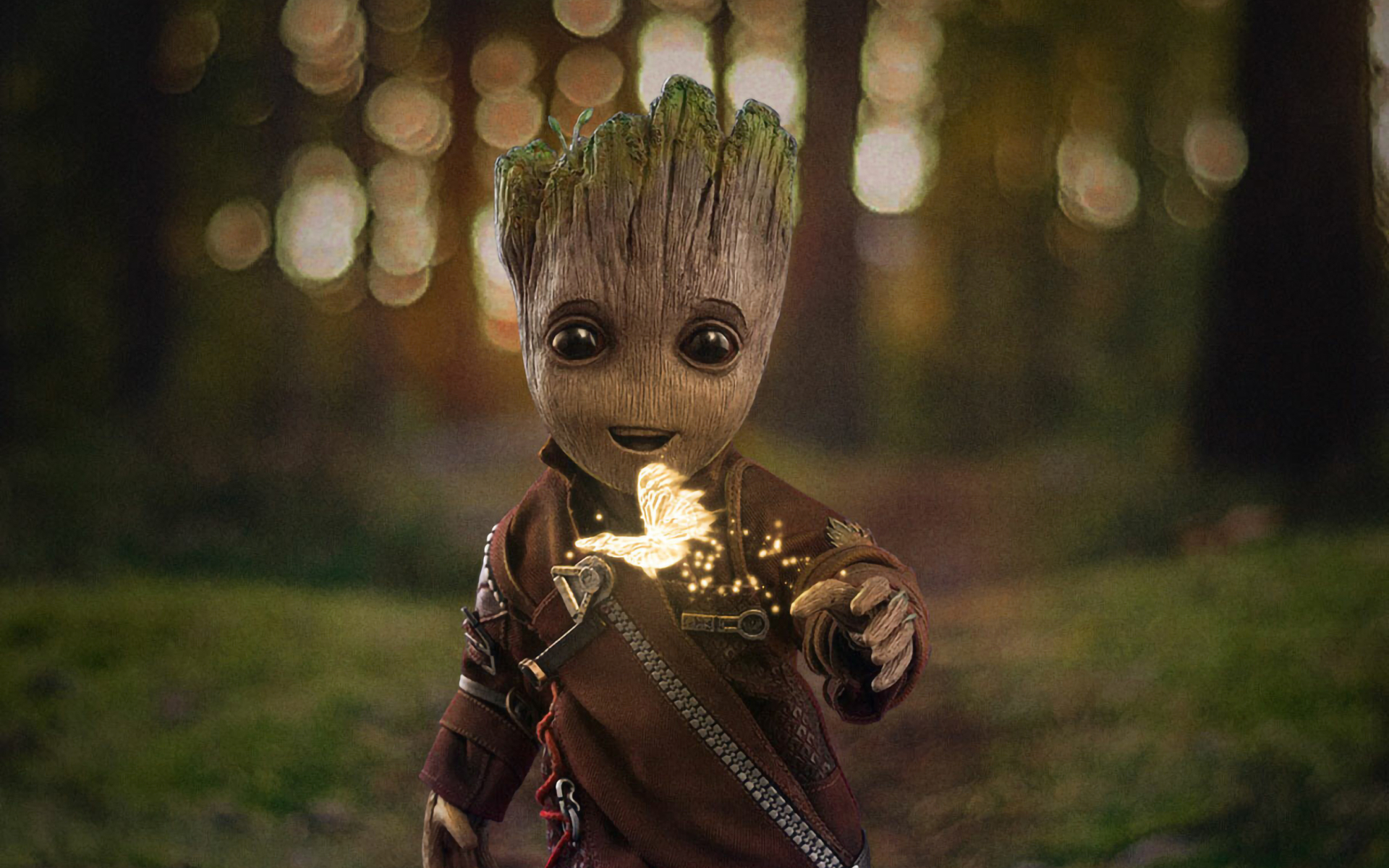 Download 1920x1200 Baby Groot 2019 1200P Wallpaper, HD Superheroes ...