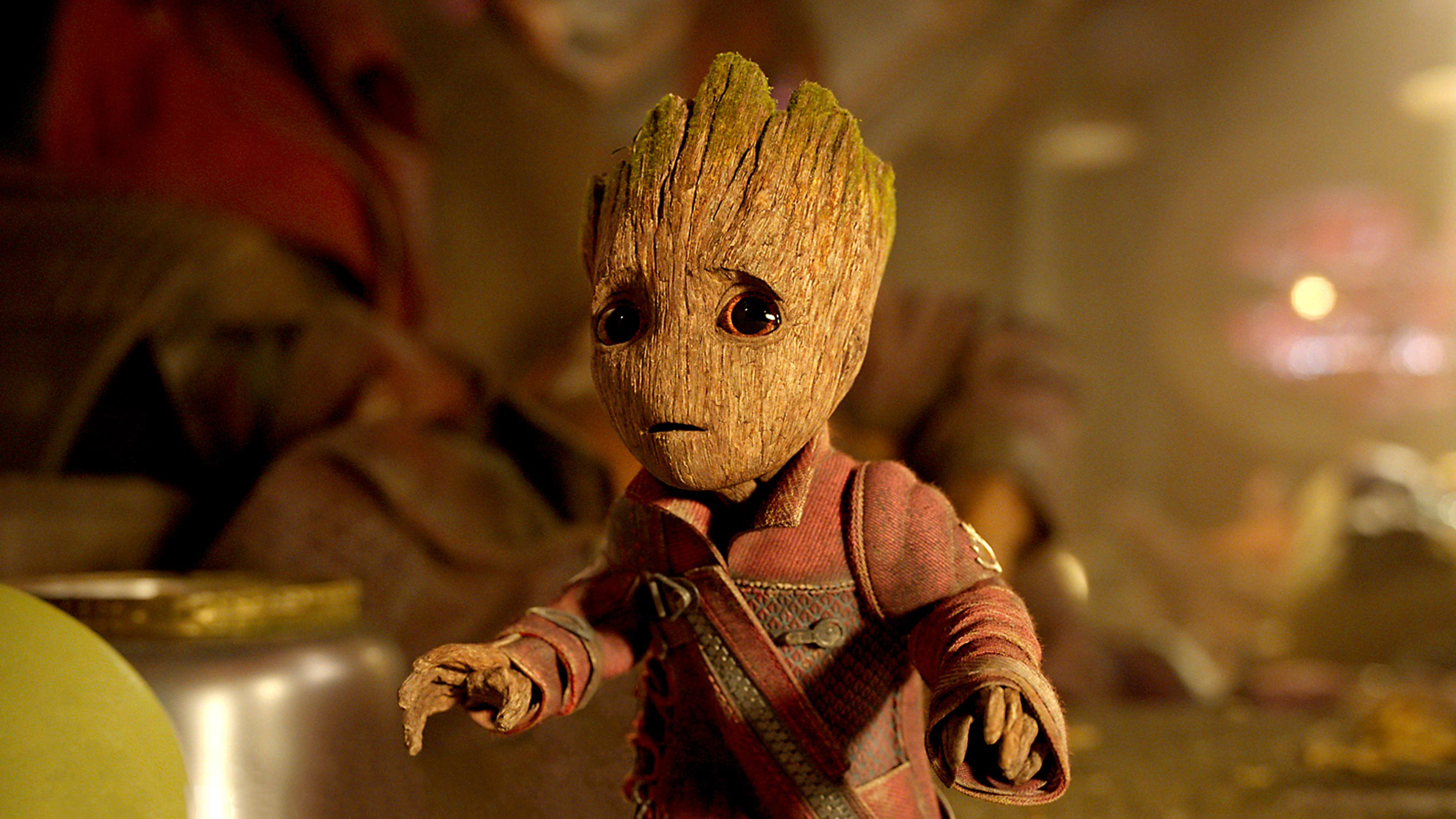 7680x4320 Baby Groot In Guardians Of The Galaxy Vol 2 8k