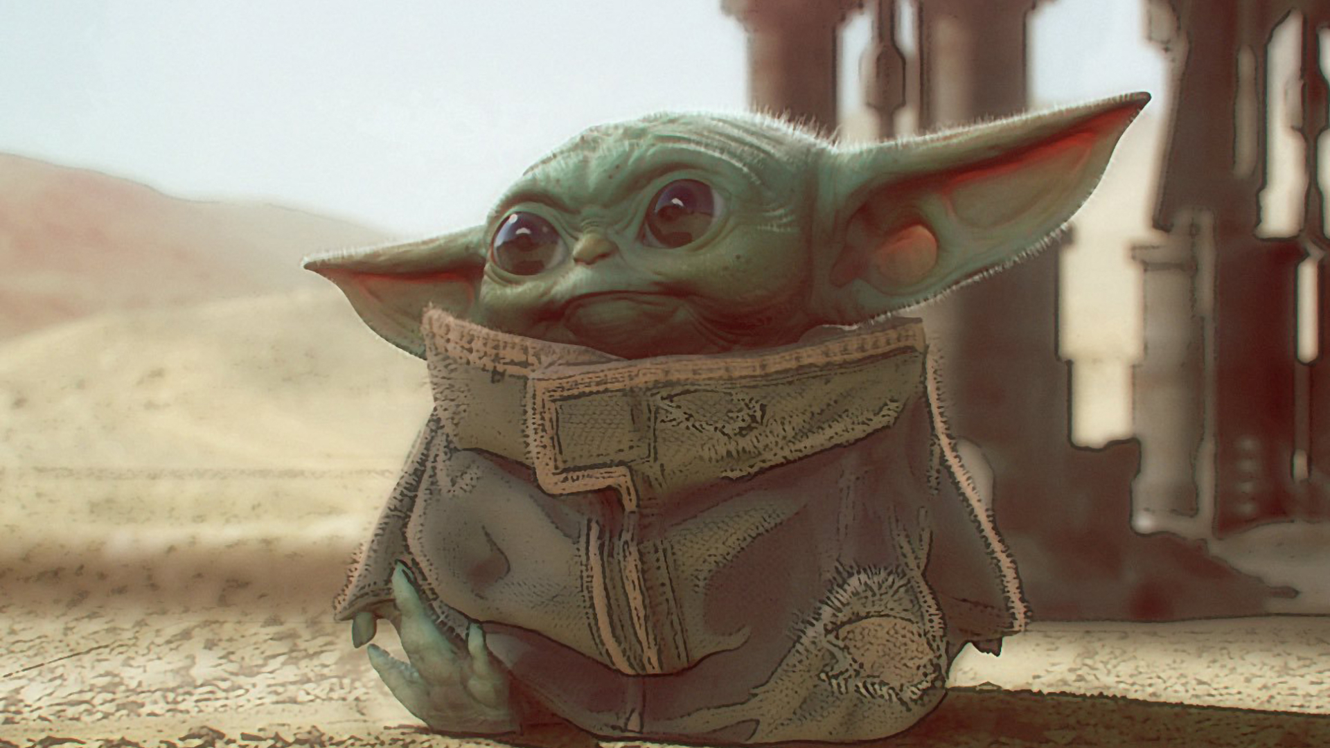 Baby Yoda Ultra Hd Wallpaper
