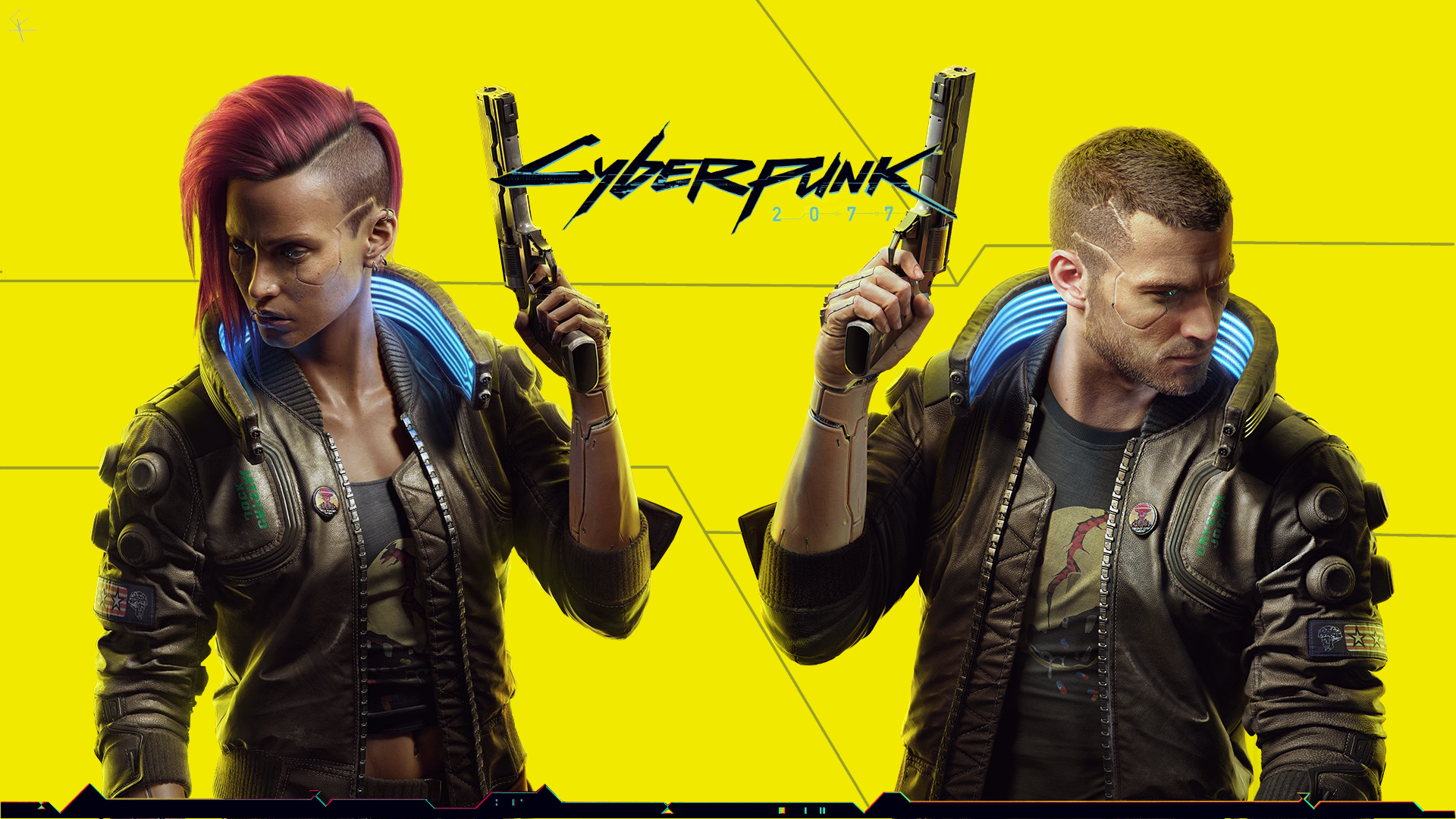 Background of Cyberpunk 2077 Wallpaper, HD Games 4K Wallpapers, Images