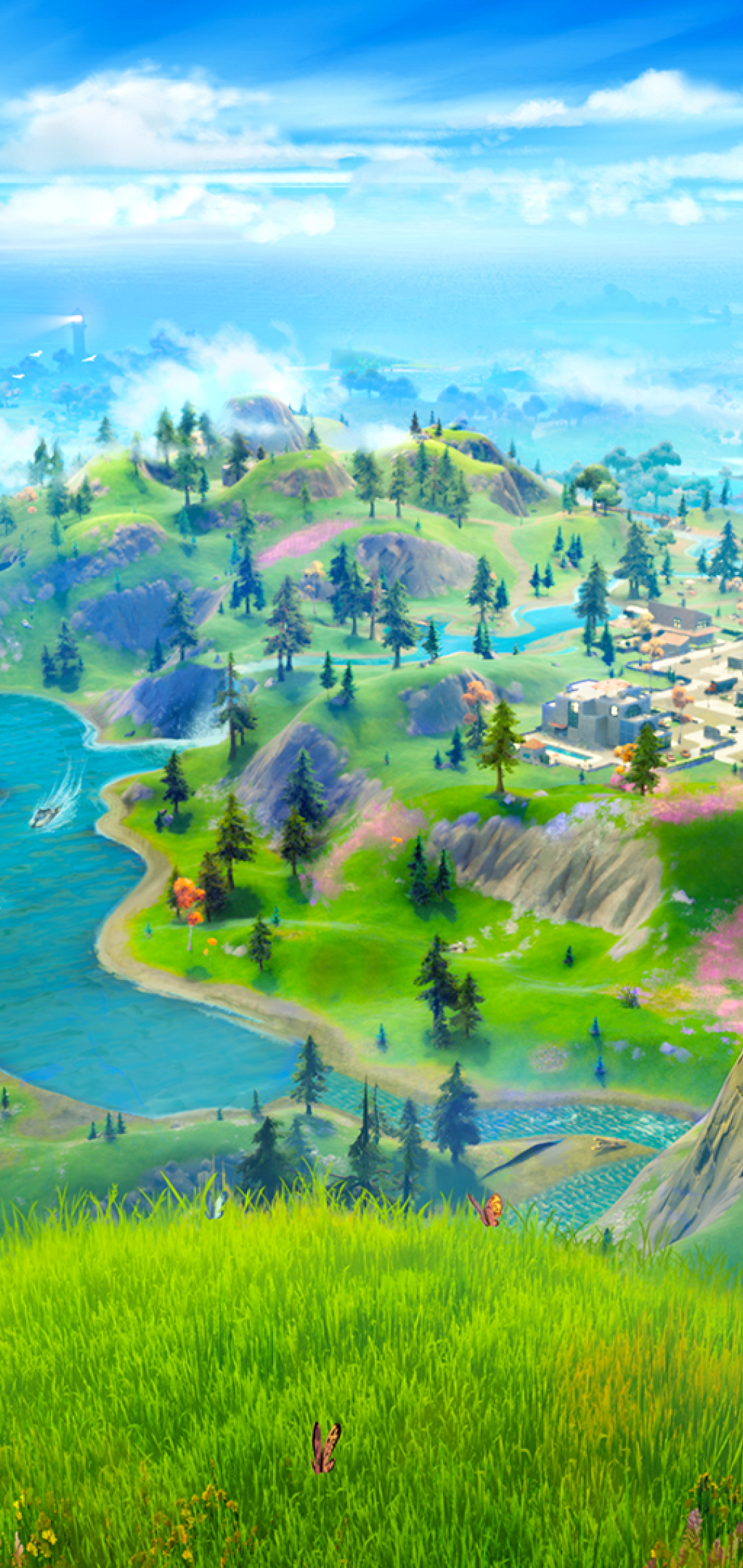 1080x2280 Background Of Fortnite Chapter 2 One Plus 6 ...