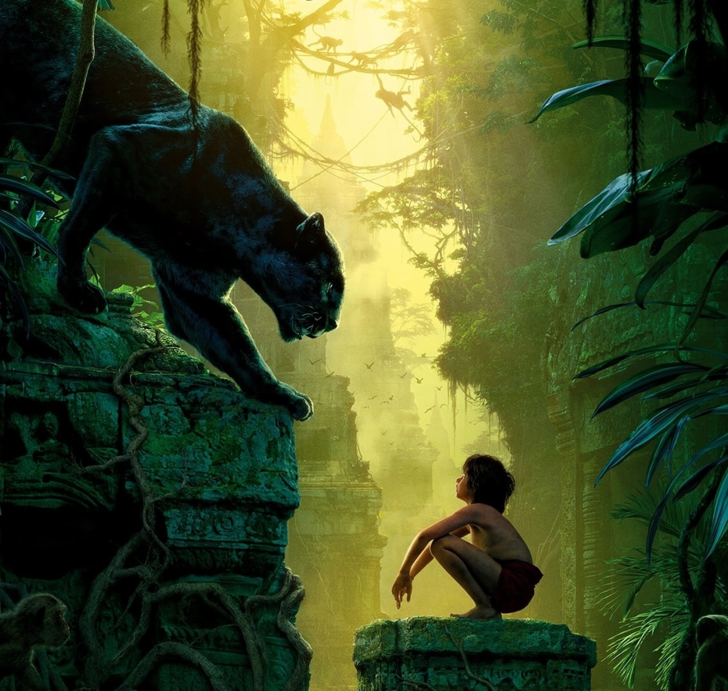 2356x2234 Bagheera & Mowgli Jungle Book 2356x2234 Resolution Wallpaper, HD  Movies 4K Wallpapers, Images, Photos and Background - Wallpapers Den