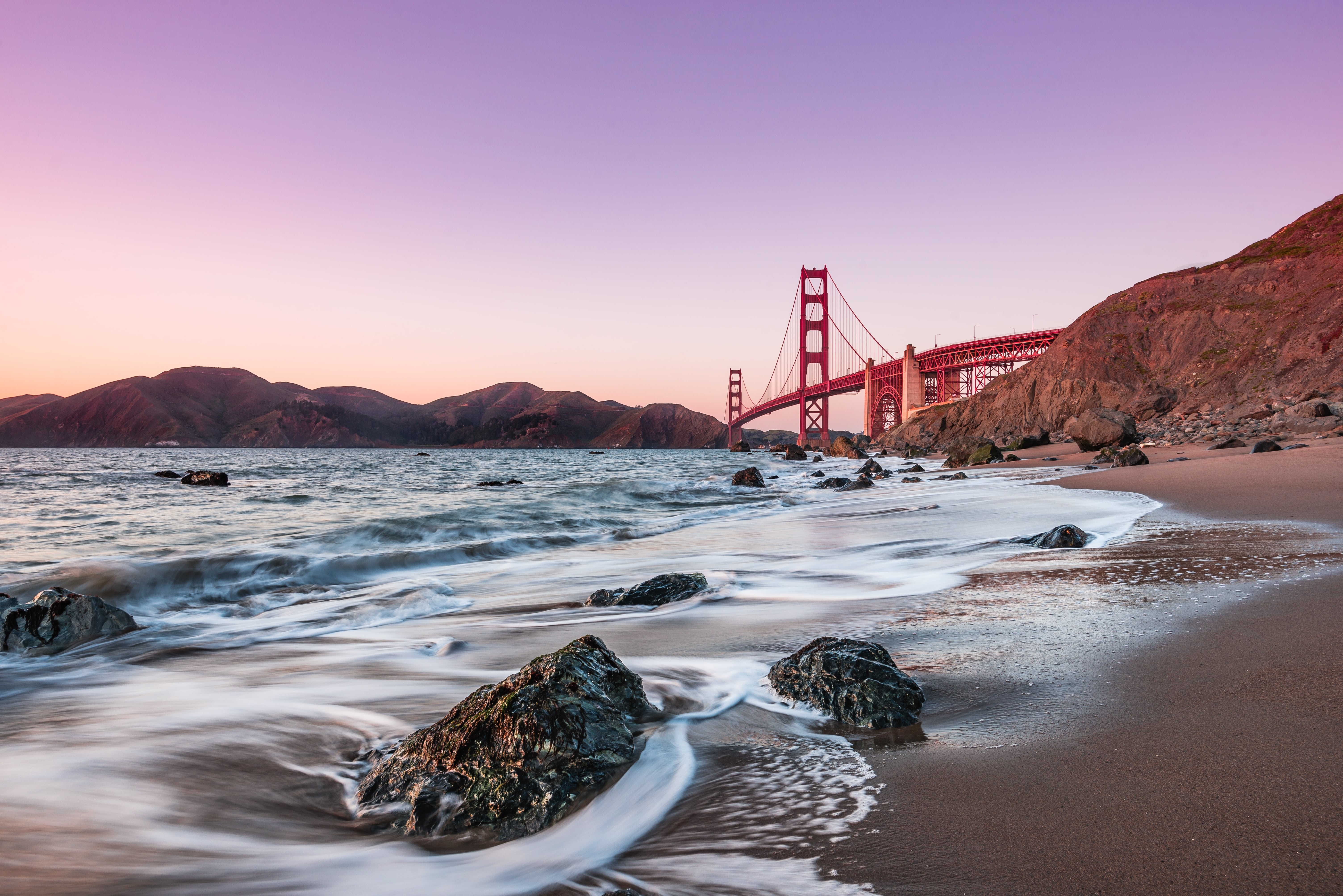 Baker Beach Golden Gate Bridge Wallpaper, HD City 4K Wallpapers, Images,  Photos and Background - Wallpapers Den