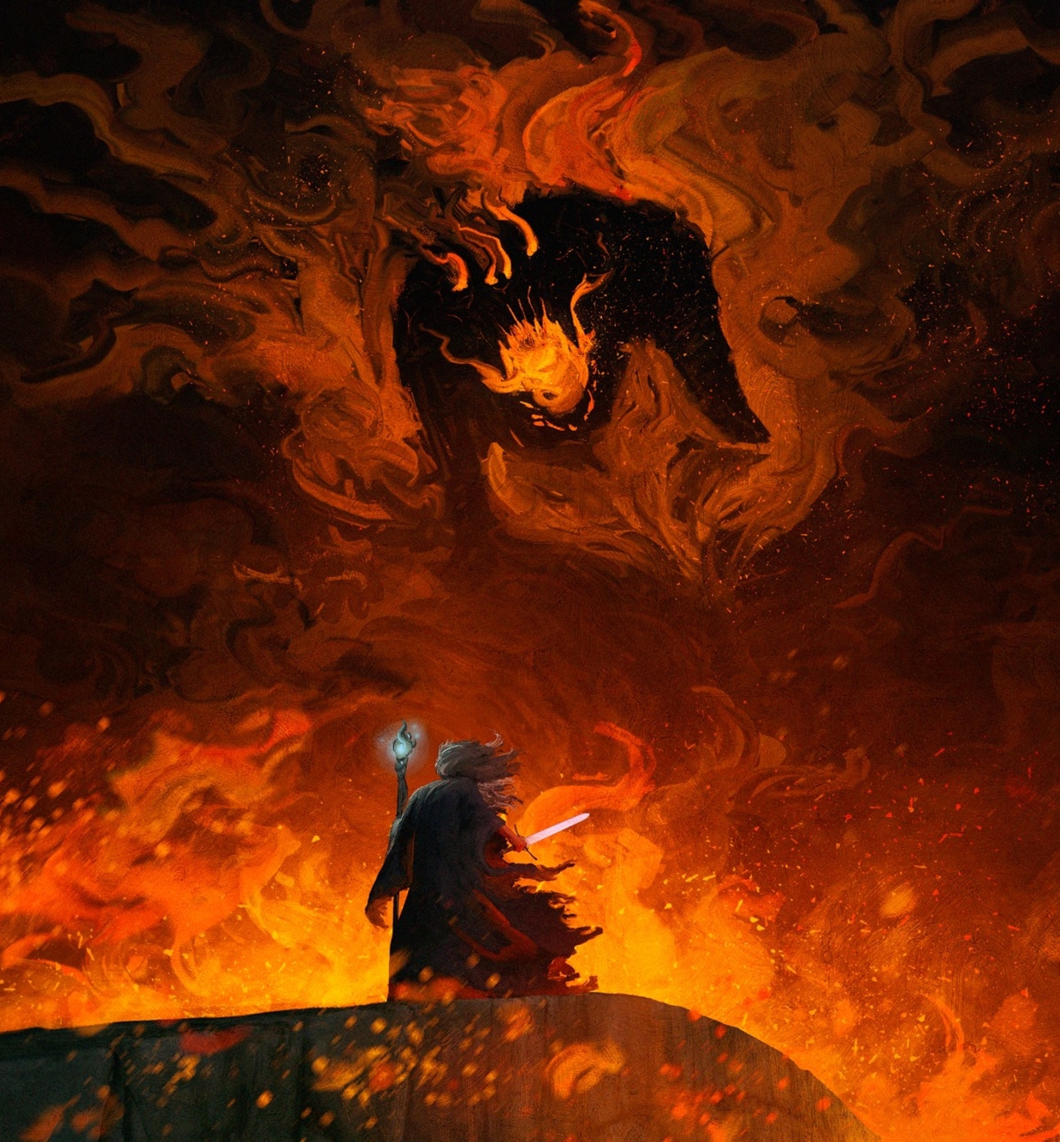 10 Balrog Lord Of The Rings HD Wallpapers and Backgrounds