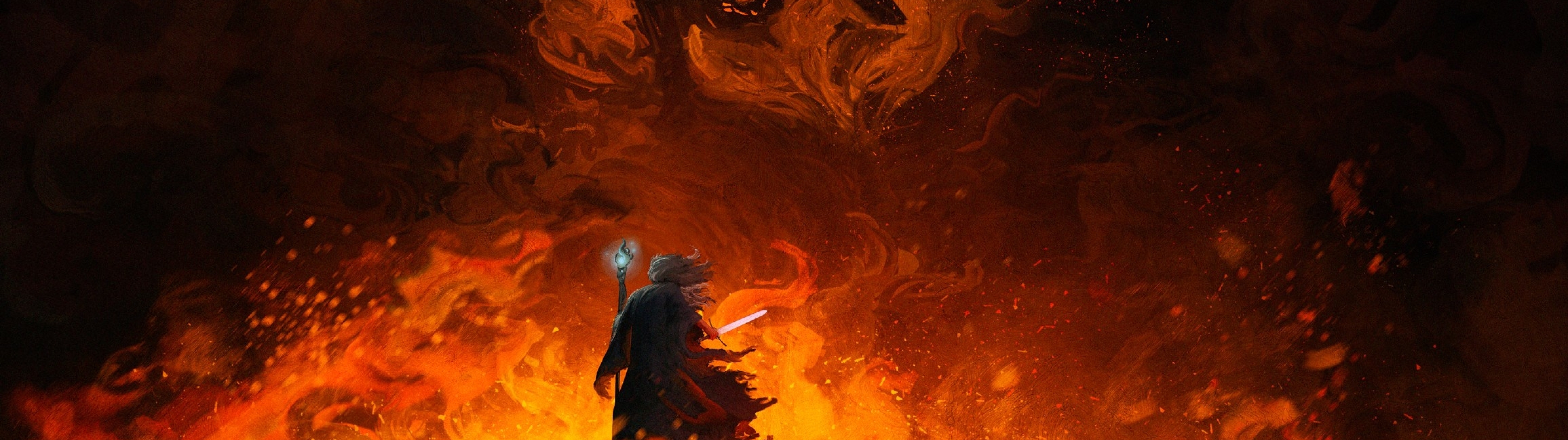 Balrog The Lord of the Rings Gandalf HD phone wallpaper  Peakpx
