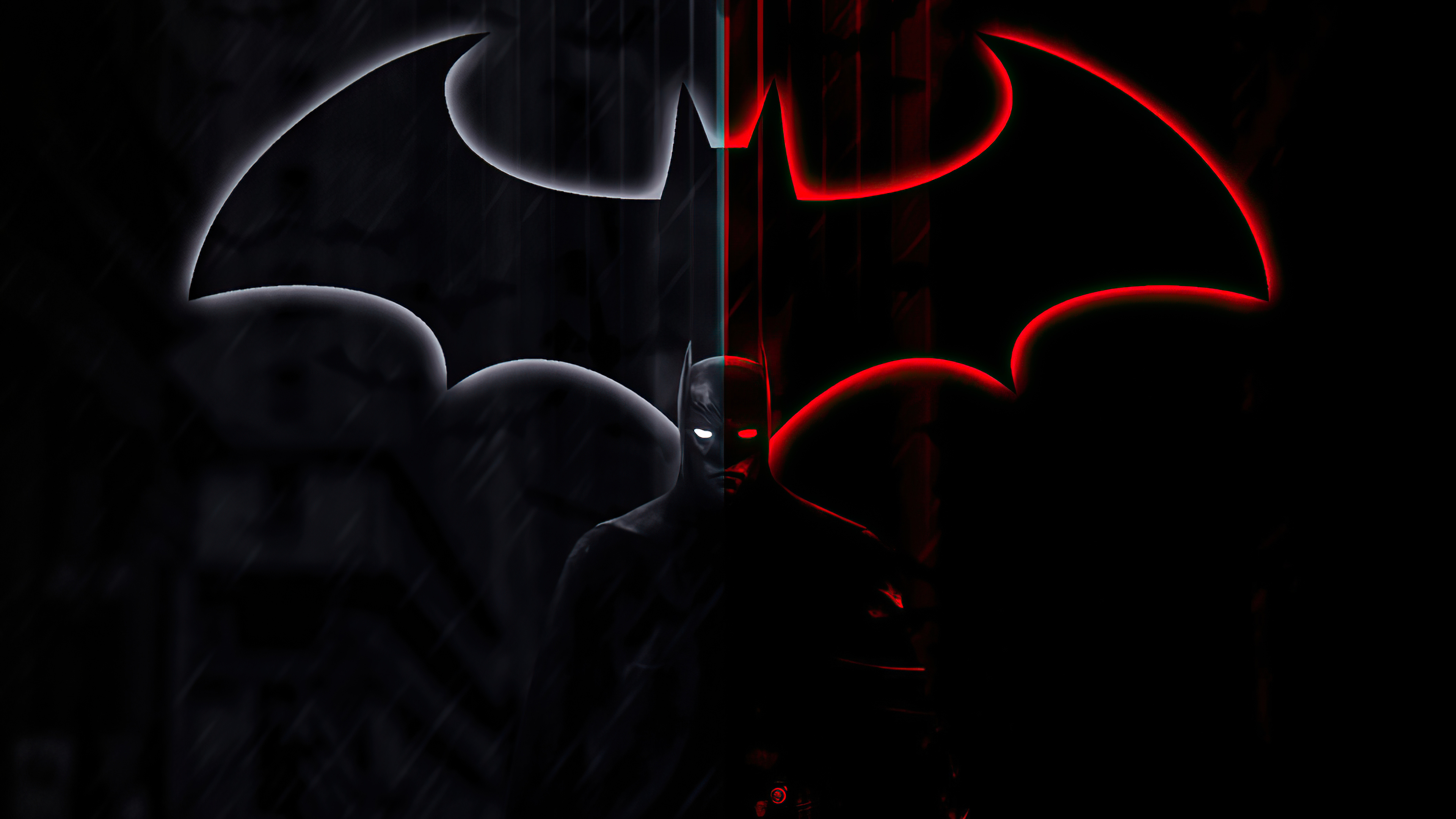 Batman 4k Cool Wallpaper, HD Minimalist