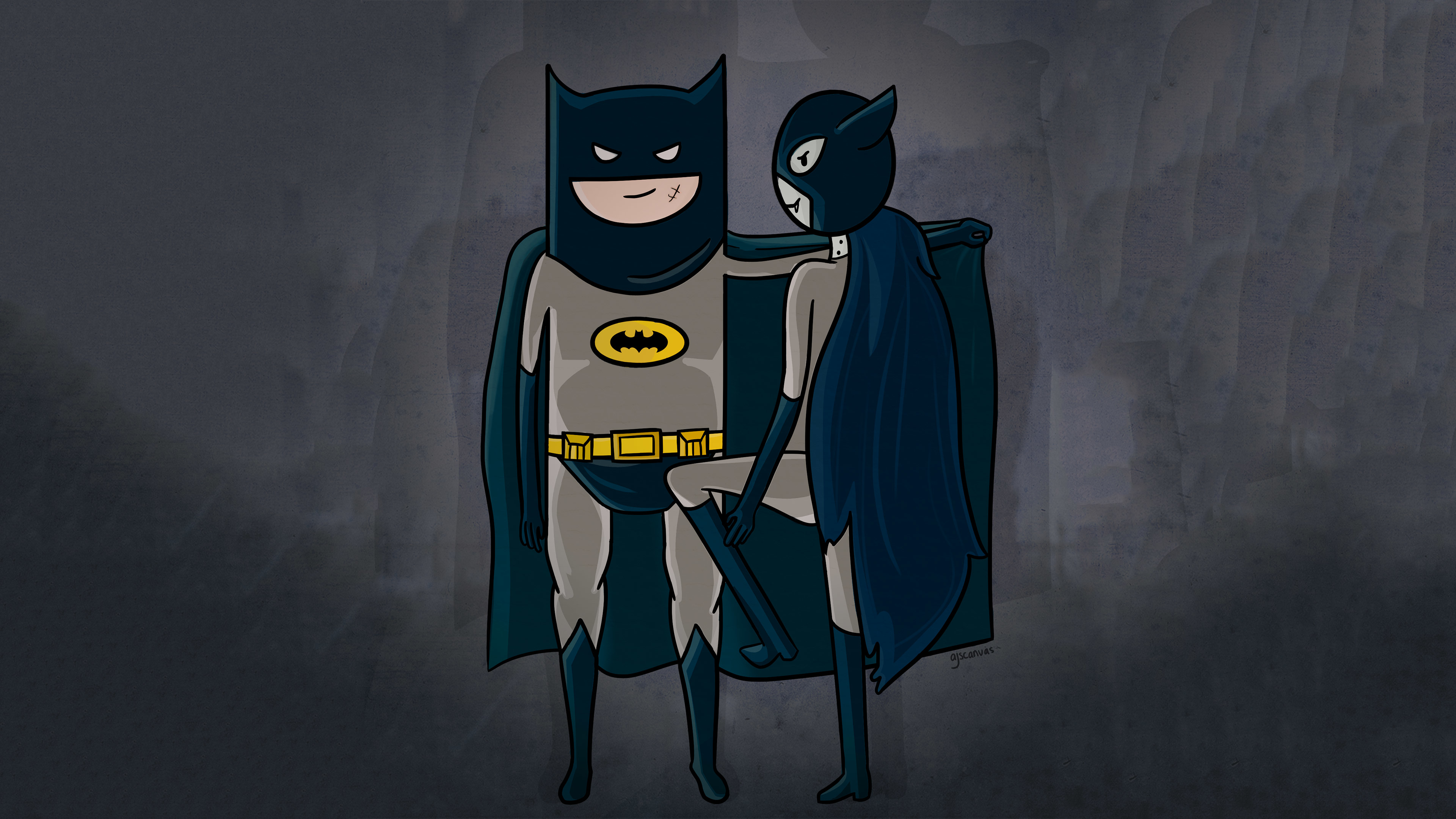 1900x600 Batman And Catwoman 1900x600 Resolution Wallpaper, HD Artist ...