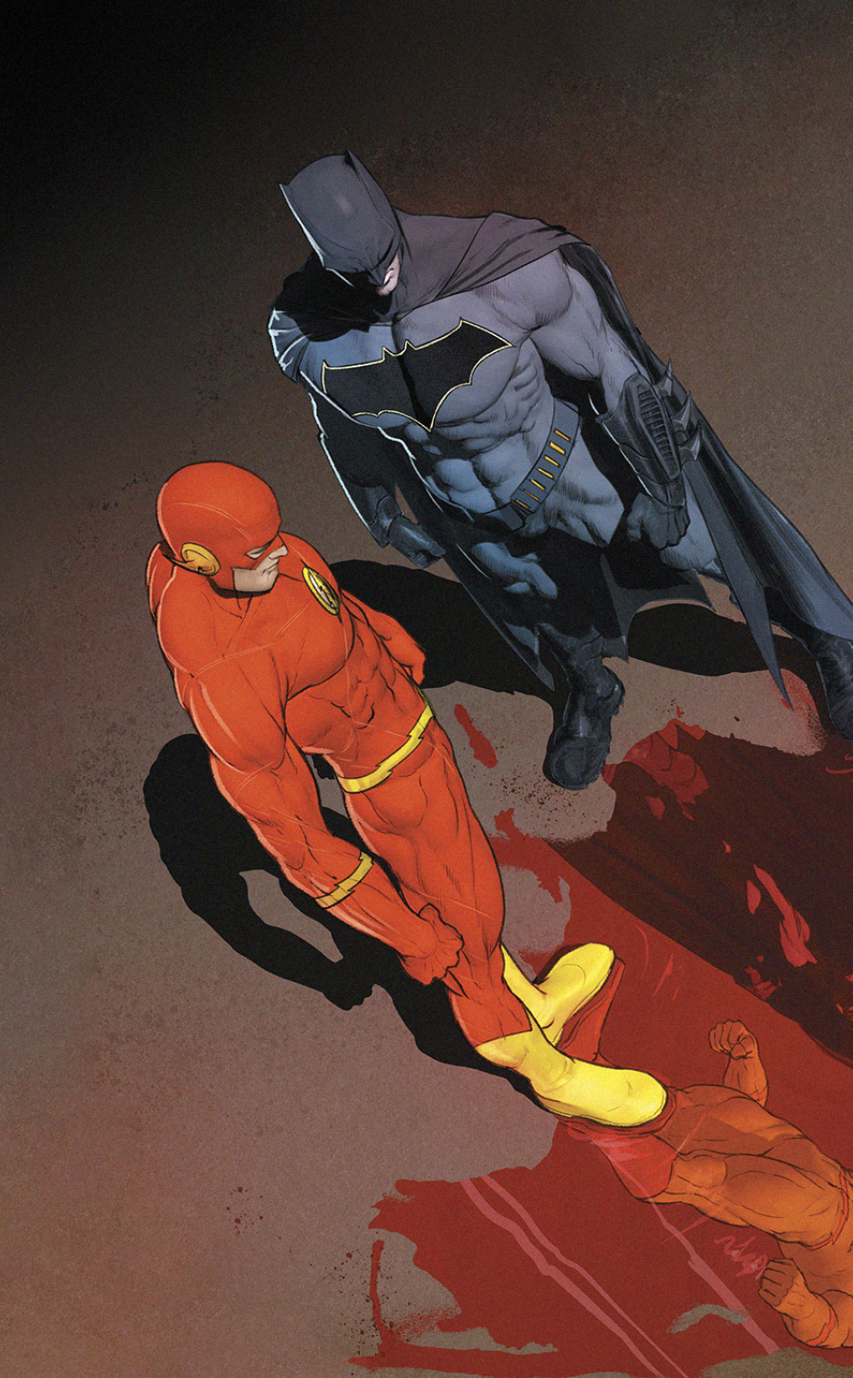 Batman And The Flash Dc Comics, Full HD 2K Wallpaper