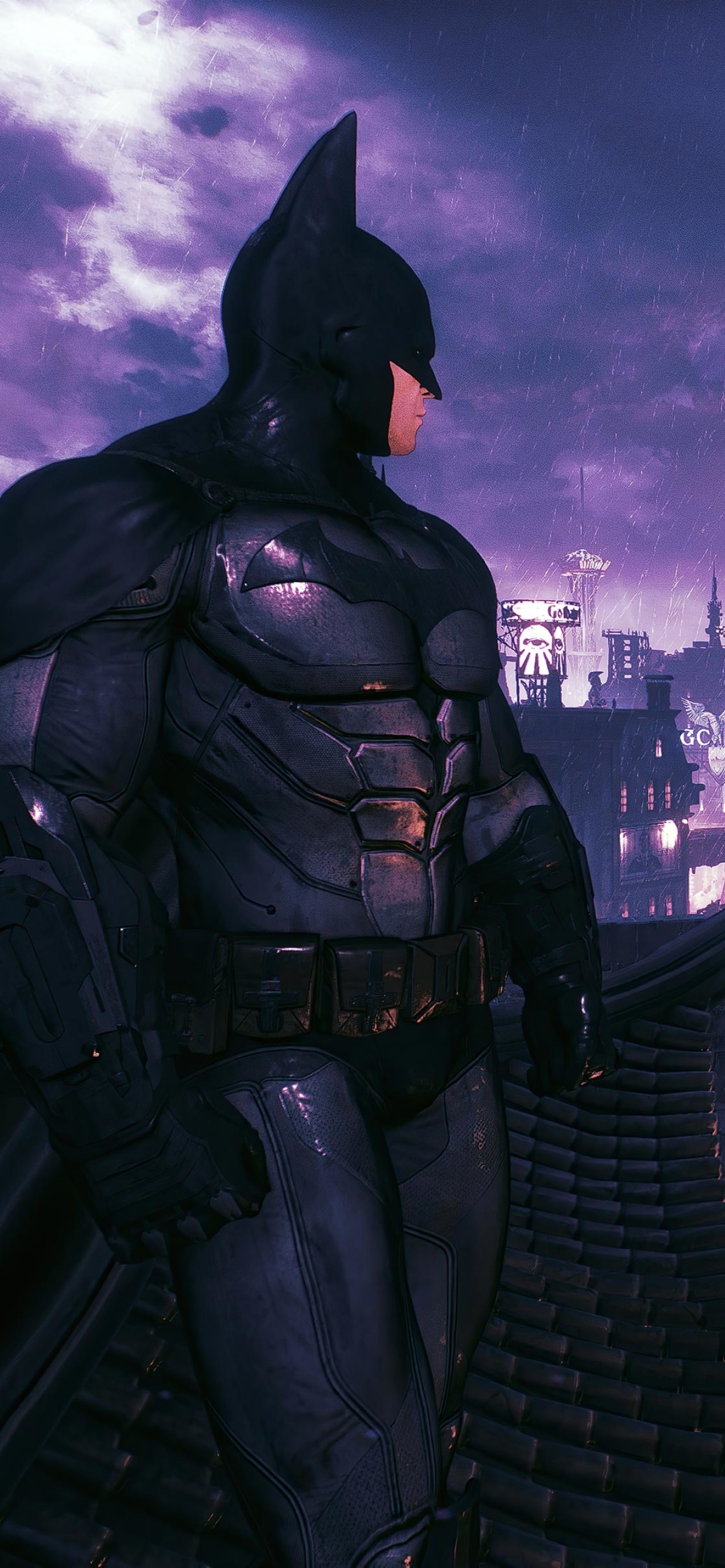 Download Batman Arkham City iPhone Bat Mobile Wallpaper