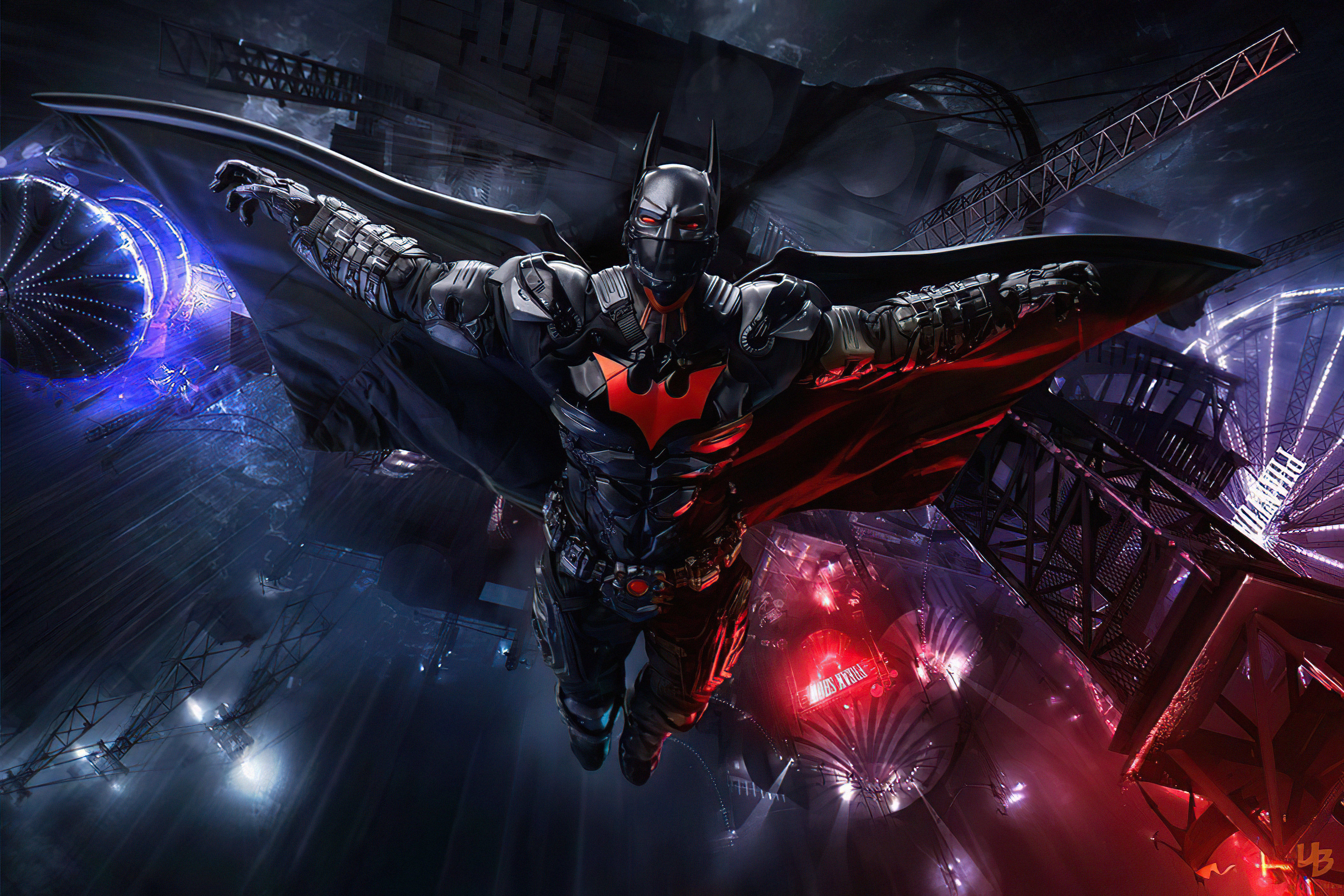 Batman Beyond DC Wallpaper, HD Superheroes 4K Wallpapers, Images, Photos  and Background - Wallpapers Den