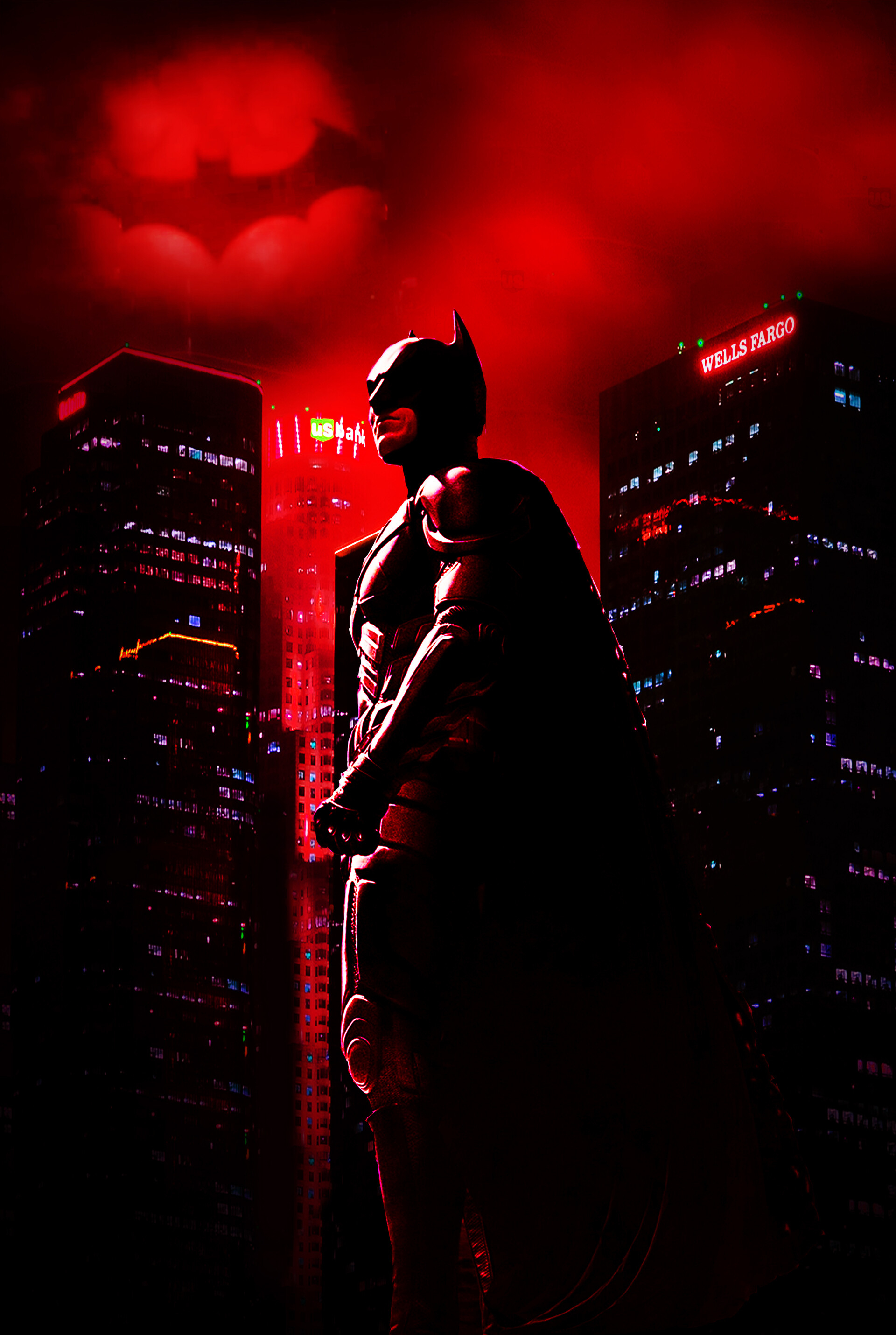 Batman City Art Wallpaper, HD Superheroes 4K Wallpapers, Images, Photos and  Background - Wallpapers Den