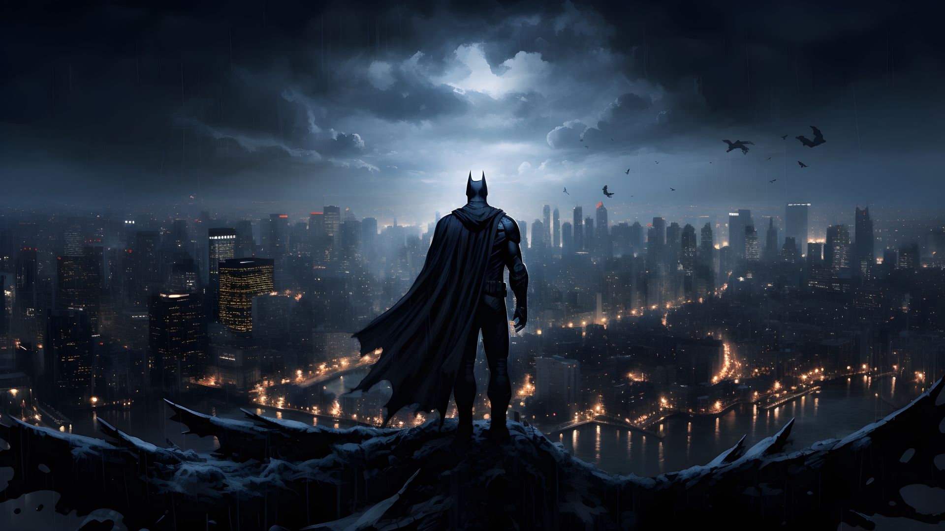 1920x1080 Batman Dark Superhero 4k Laptop Full HD 1080P HD 4k Wallpapers,  Images, Backgrounds, Photos and Pictures