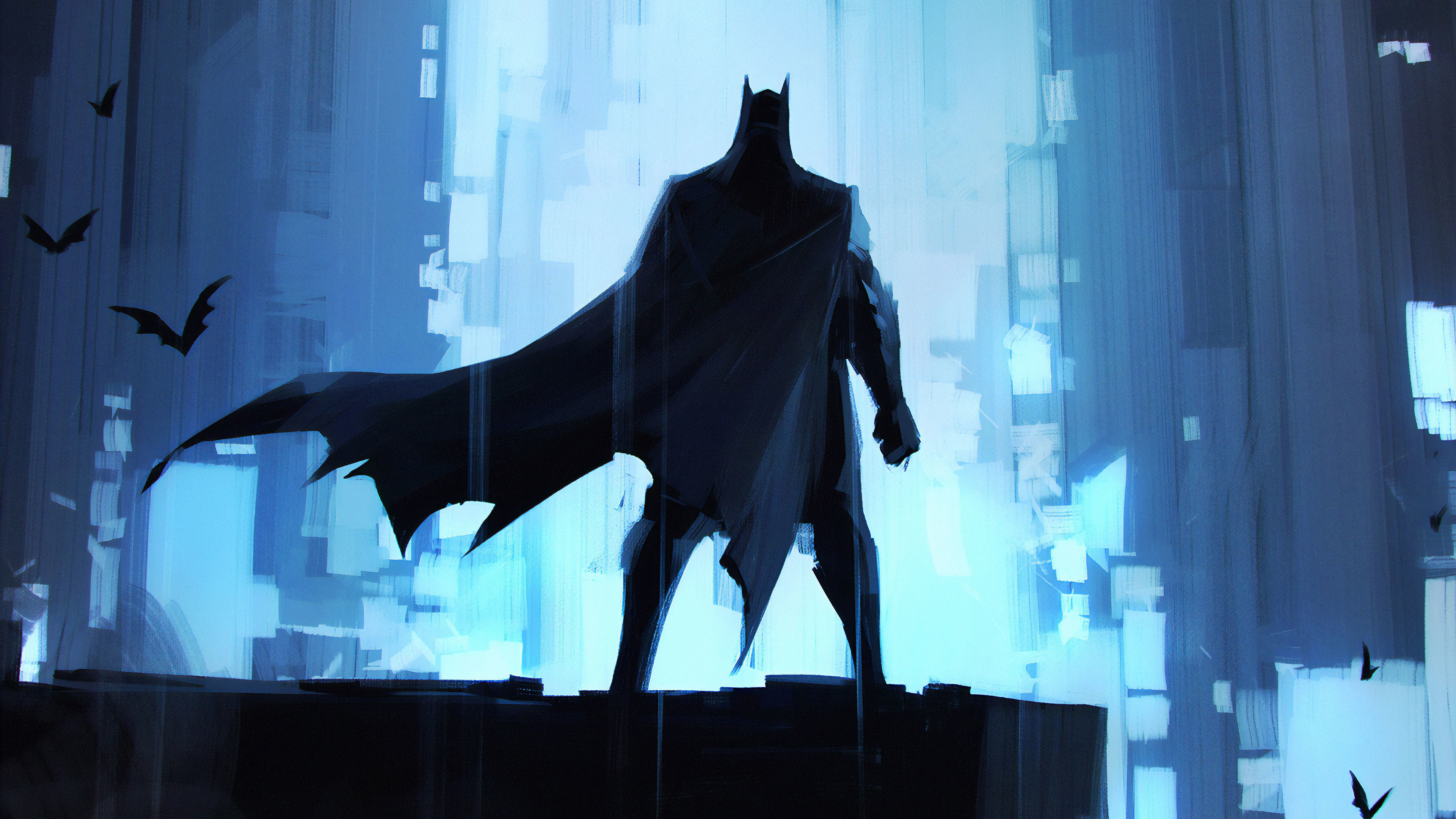 Batman Painting Art Wallpaper, HD Superheroes 4K Wallpapers, Images, Photos and Background