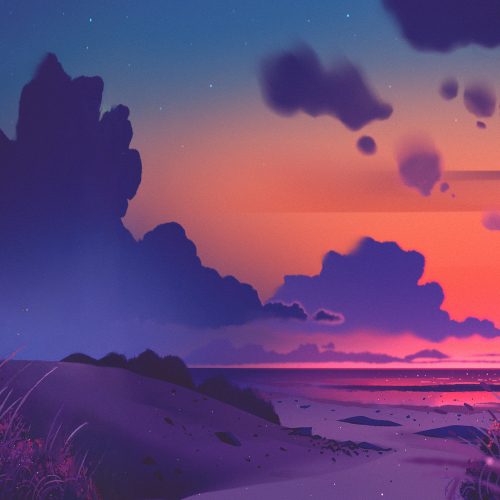 500x500 Beach Night HD 500x500 Resolution Wallpaper, HD Artist 4K ...