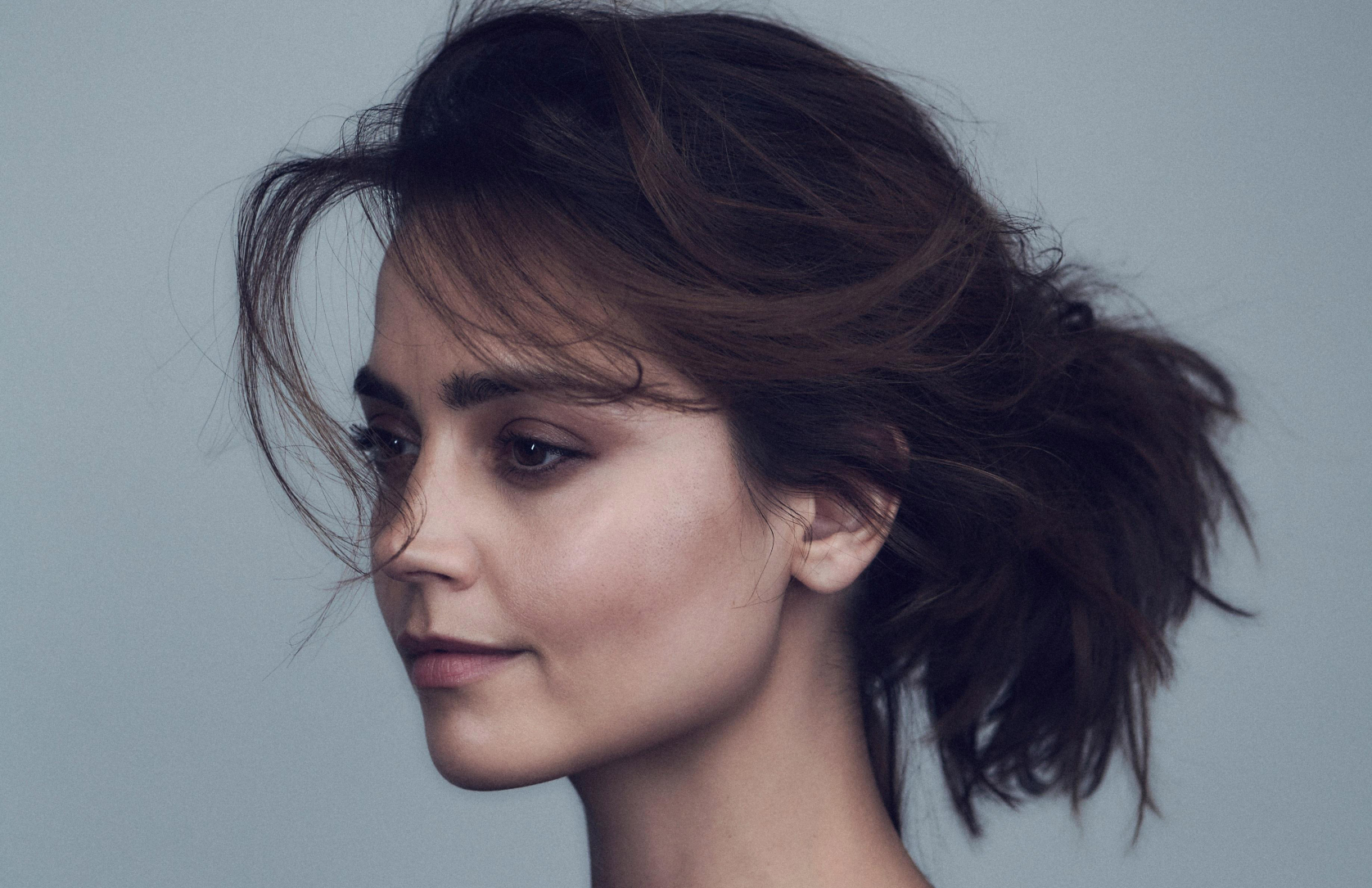 1676x1085 Resolution Beautiful Jenna Coleman Face 1676x1085 Resolution ...