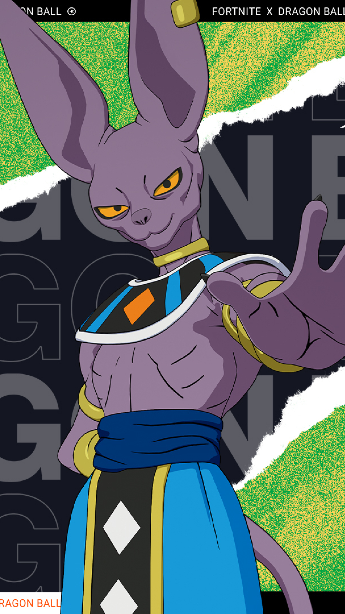 Beerus from Dragon Ball Super - Tournament of Power [Dragon Ball Legends  Art] [Dragon Ball Legends Art] HD wallpaper download