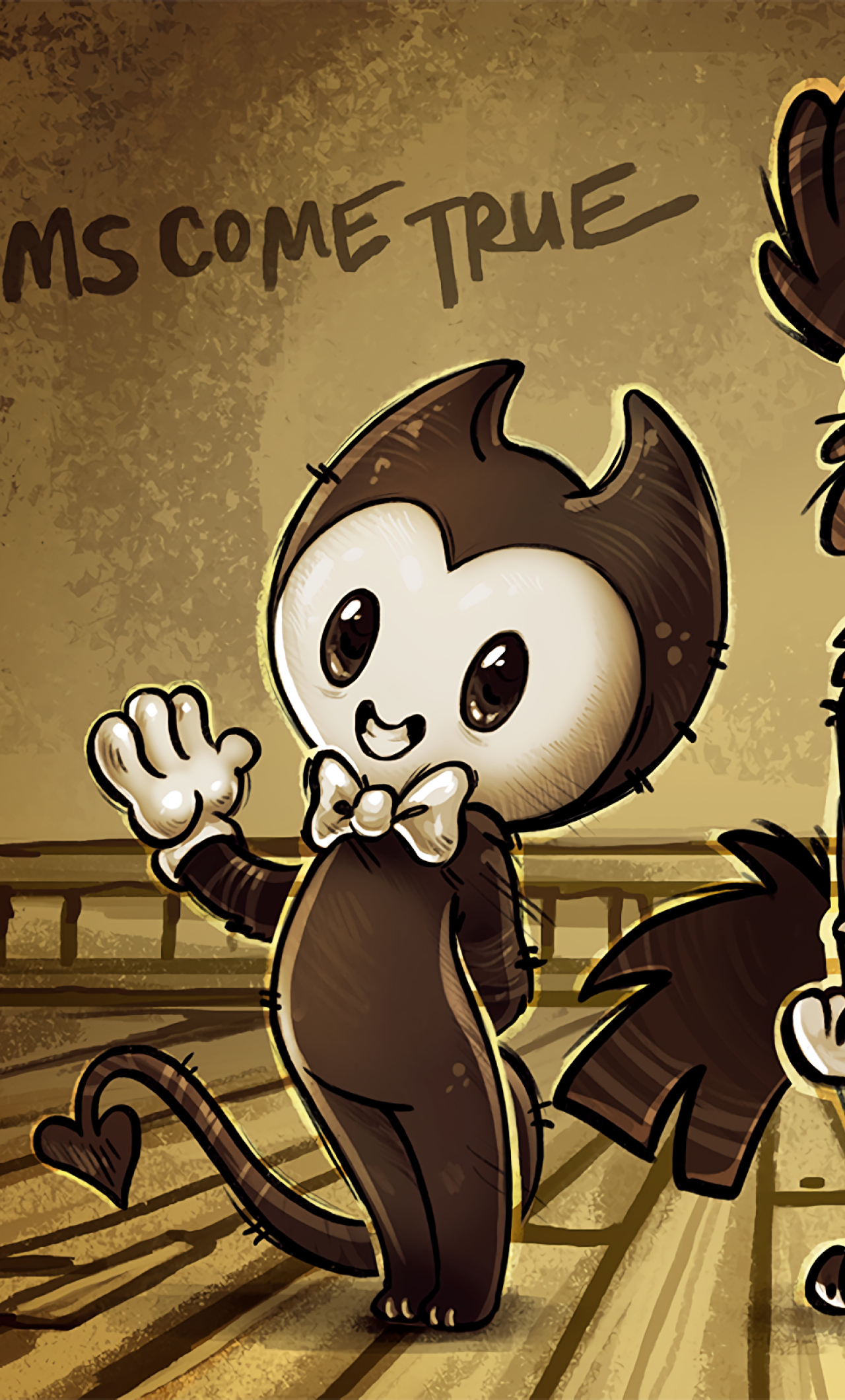 1280x2120 Resolution Bendy and the Ink Machine HD iPhone 6 plus