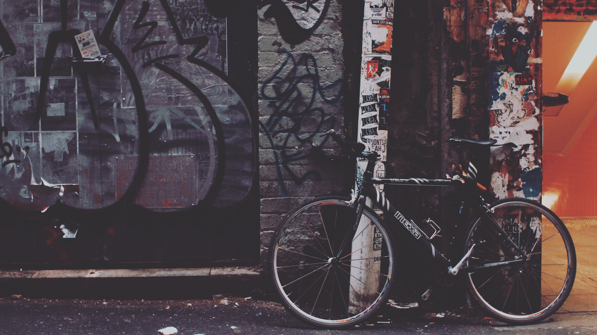 1920x1080 bicycle, yard, graffiti 1080P Laptop Full HD Wallpaper, HD Other  4K Wallpapers, Images, Photos and Background - Wallpapers Den