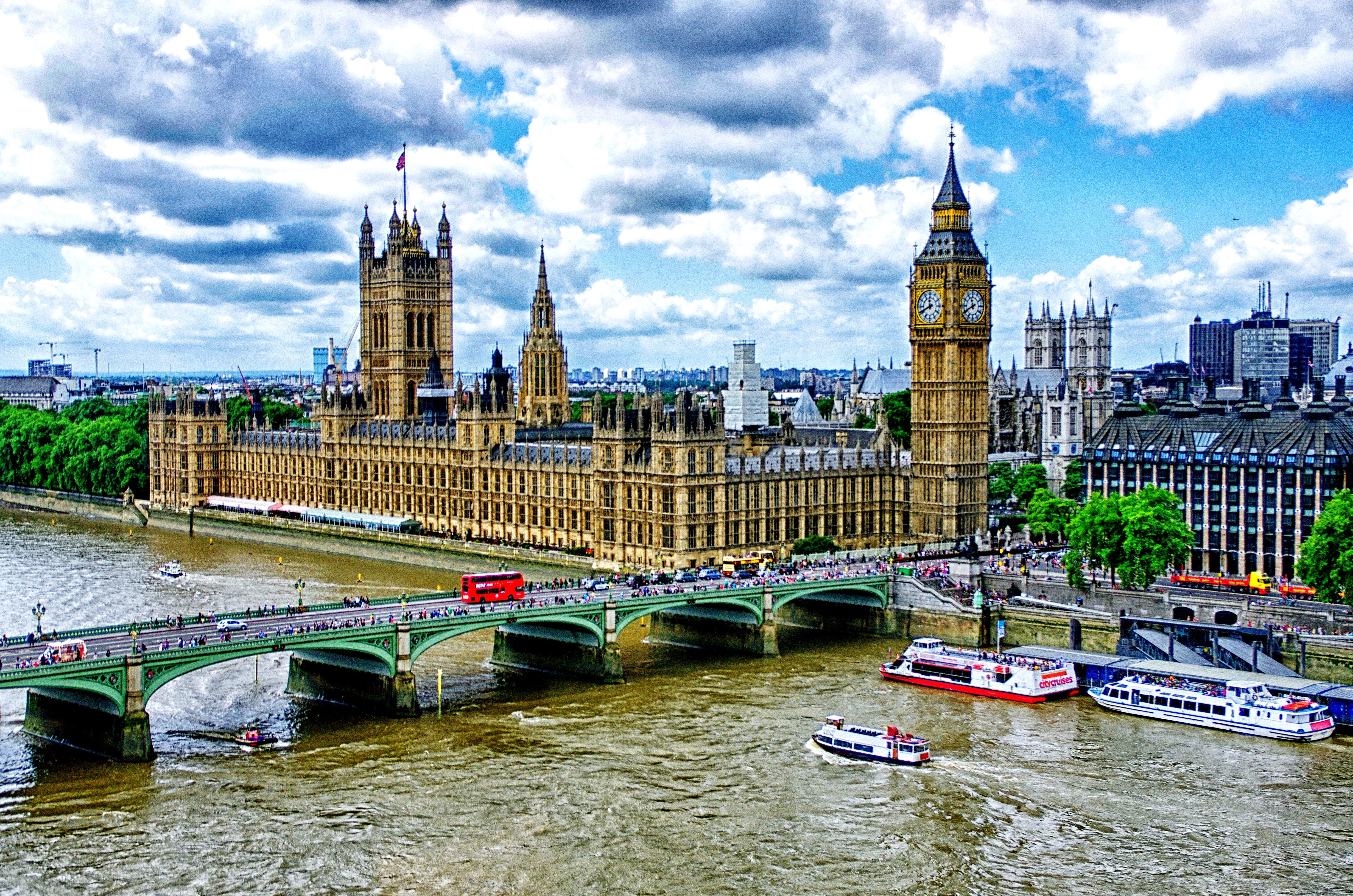 Big Ben London Palace Of Westminster HD 4K Wallpaper