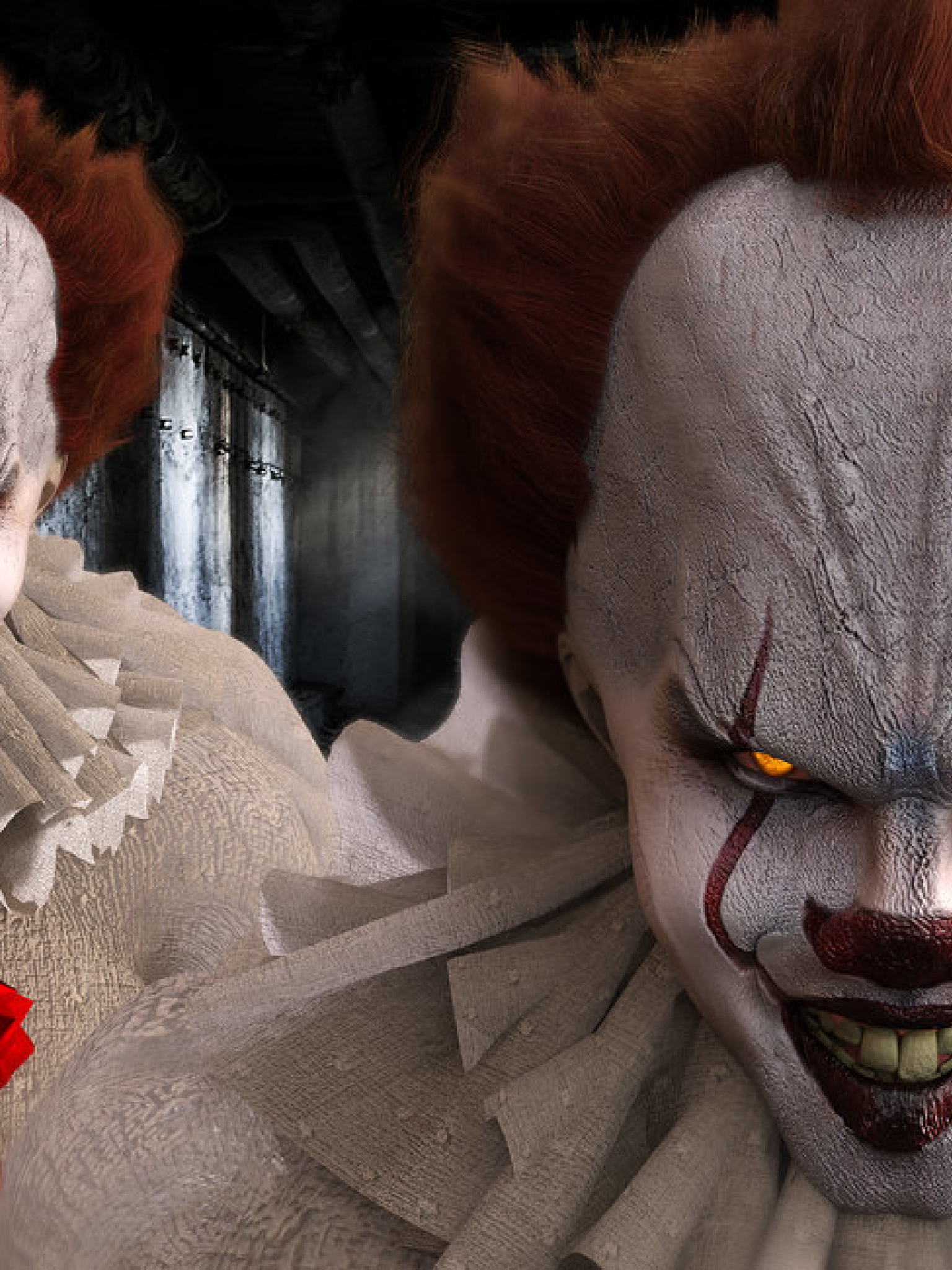 1536x2048 Bill Skarsgard as Pennywise in Movie It 1536x2048 Resolution  Wallpaper, HD Movies 4K Wallpapers, Images, Photos and Background -  Wallpapers Den