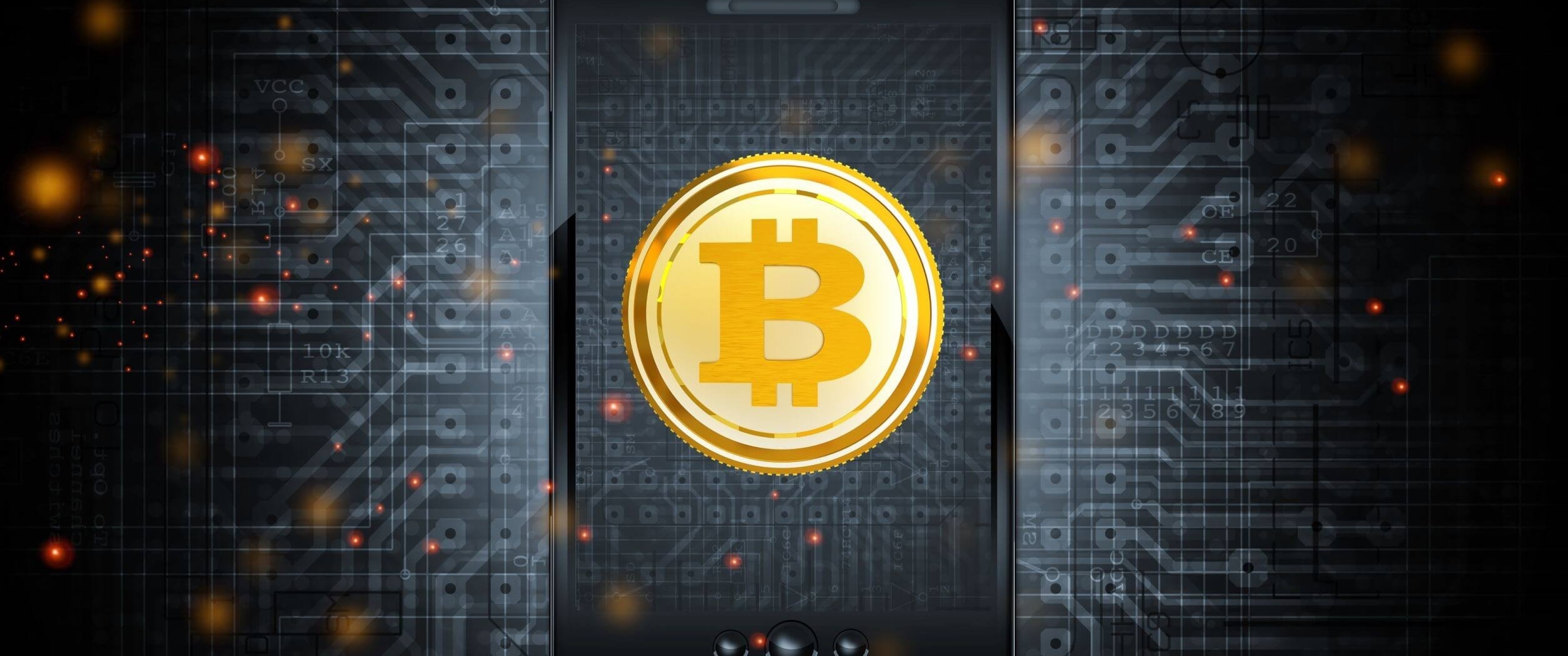 Background Bitcoin đẹp
