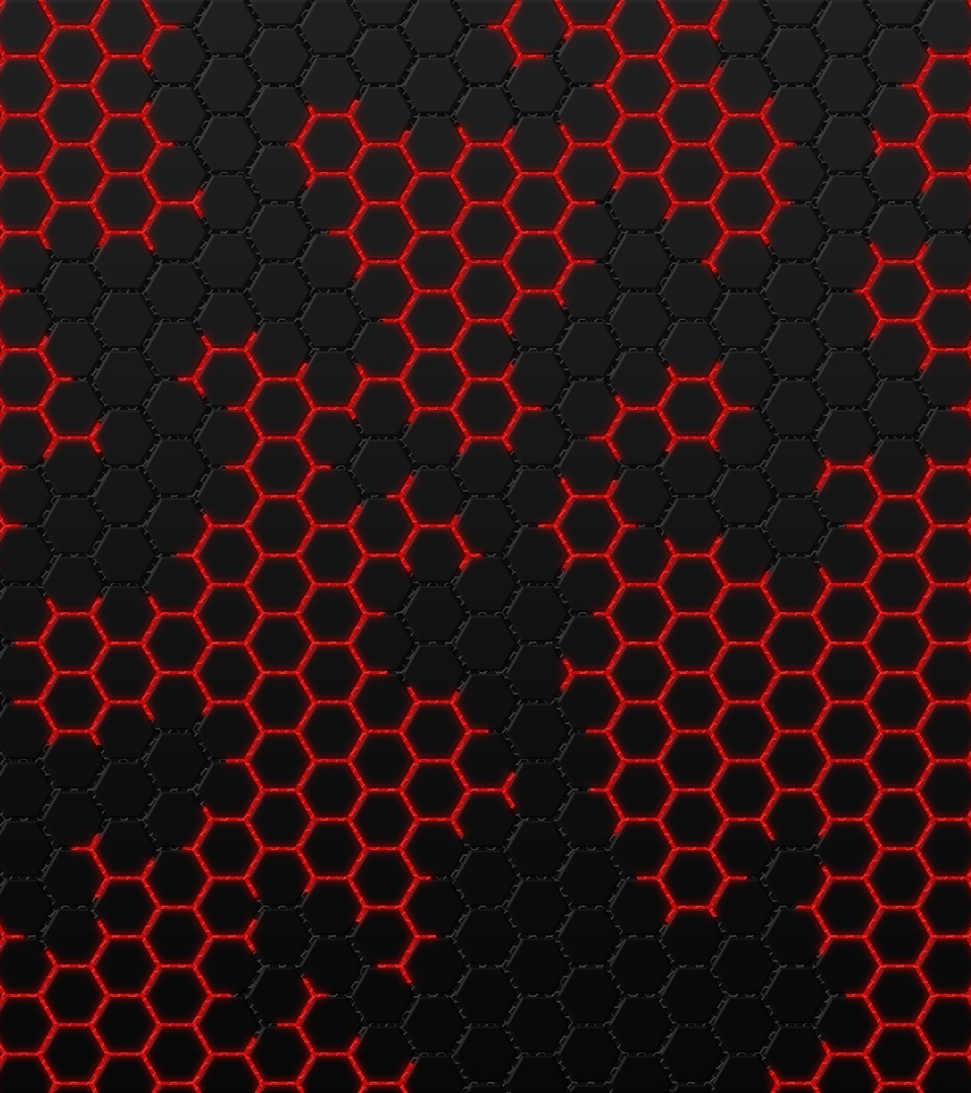 1920x2160 Resolution Black and Red Hexagon 1920x2160 Resolution ...