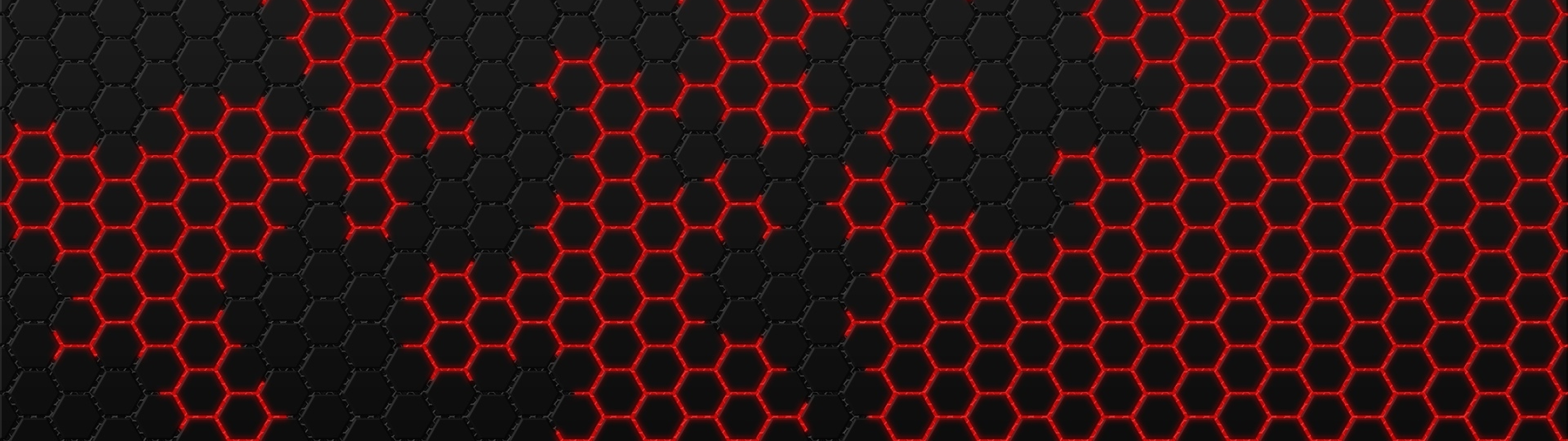 5120x1440 Black and Red Hexagon 5120x1440 Resolution Wallpaper, HD Artist  4K Wallpapers, Images, Photos and Background - Wallpapers Den