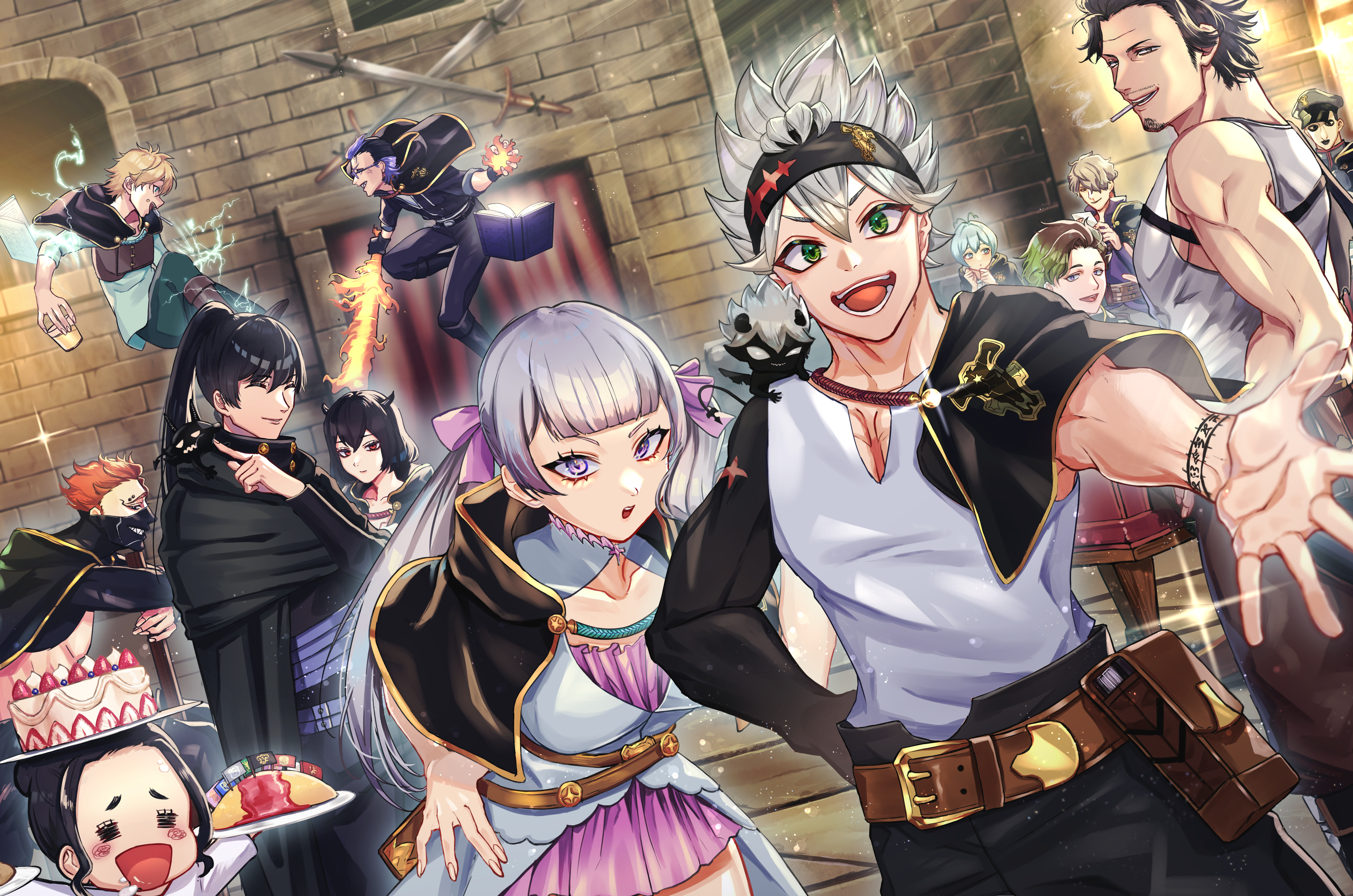 Black Clover 4k Characters Wallpaper, HD Anime 4K Wallpapers, Images,  Photos and Background - Wallpapers Den