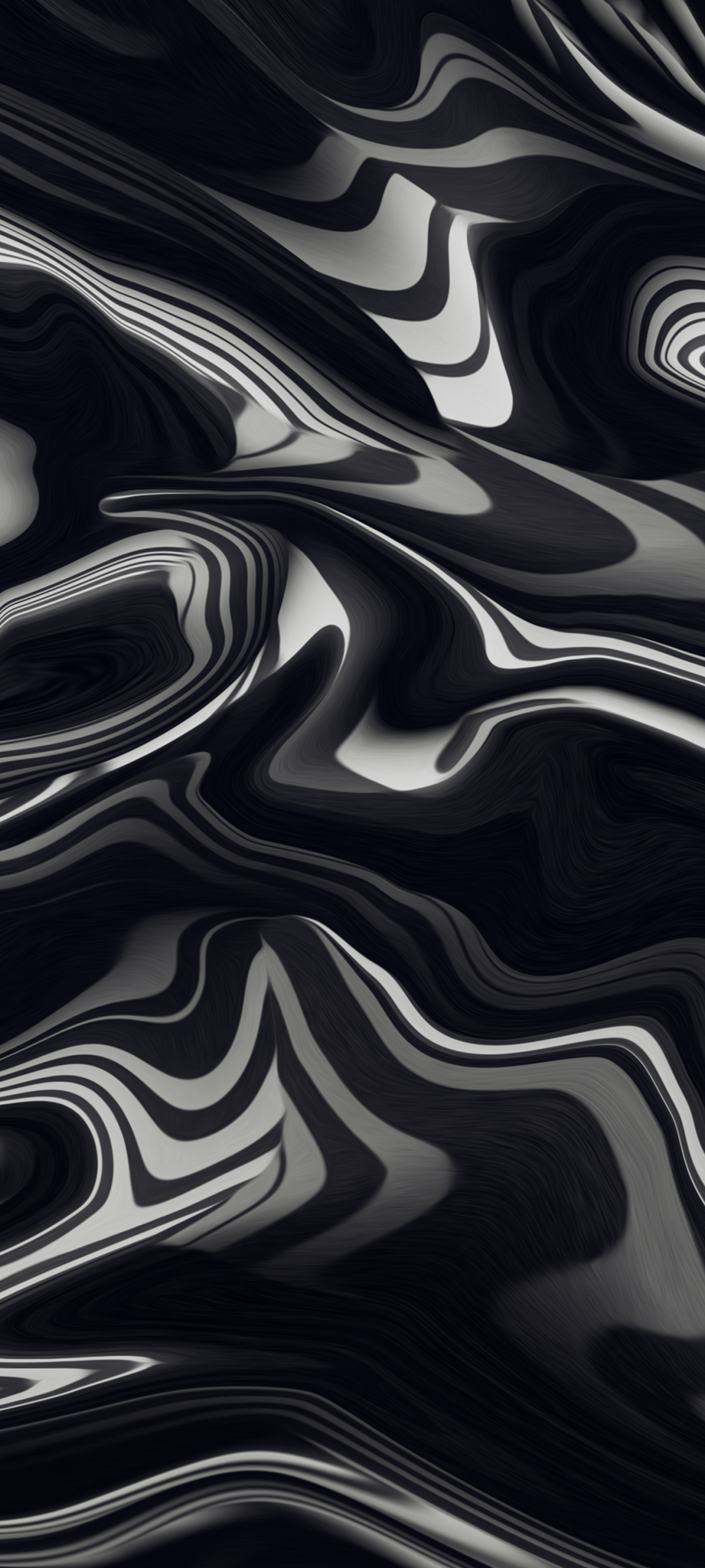 1080x2400 Black Color Liquid 4K 1080x2400 Resolution Wallpaper, HD