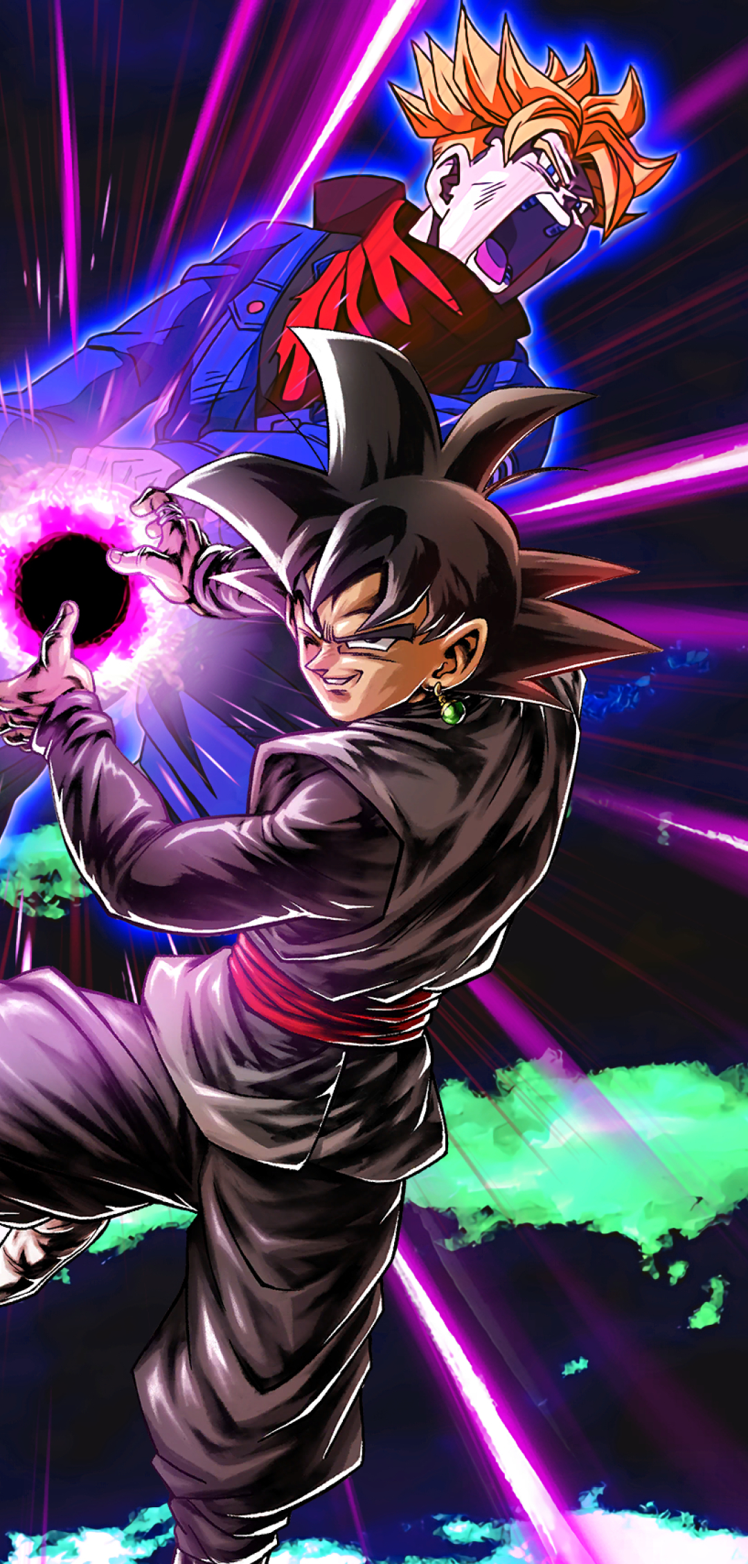 1080x2256 Black Goku & Trunks Dragon Ball Super 1080x2256 Resolution  Wallpaper, HD Anime 4K Wallpapers, Images, Photos and Background -  Wallpapers Den
