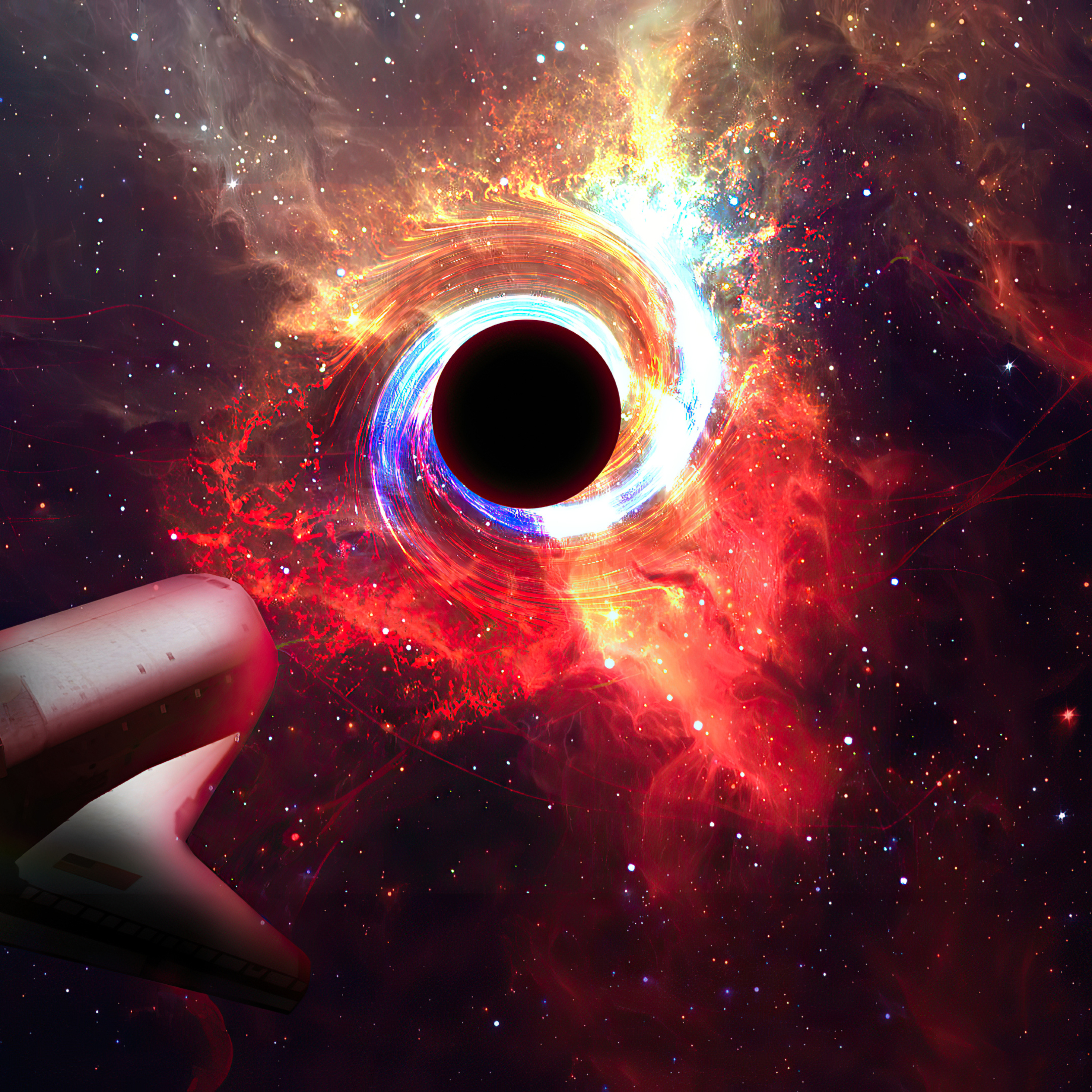 2932x2932 Black Hole Gravity 4K Ipad Pro Retina Display Wallpaper, HD Space  4K Wallpapers, Images, Photos and Background - Wallpapers Den
