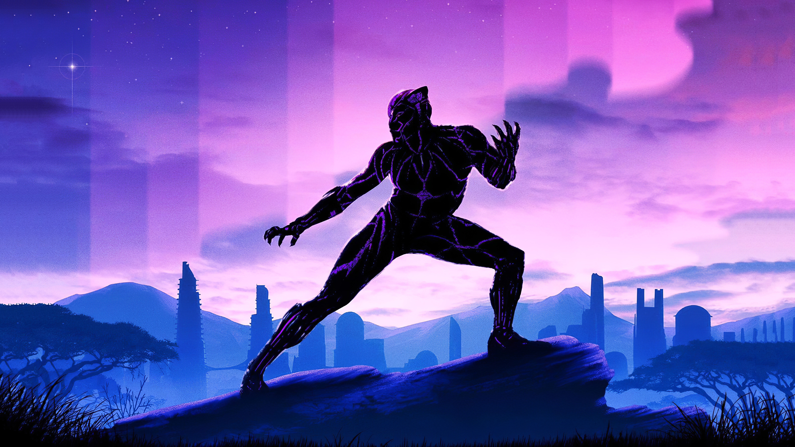 3840x Black Panther 3840x Resolution Wallpaper Hd Superheroes 4k Wallpapers Images Photos And Background Wallpapers Den