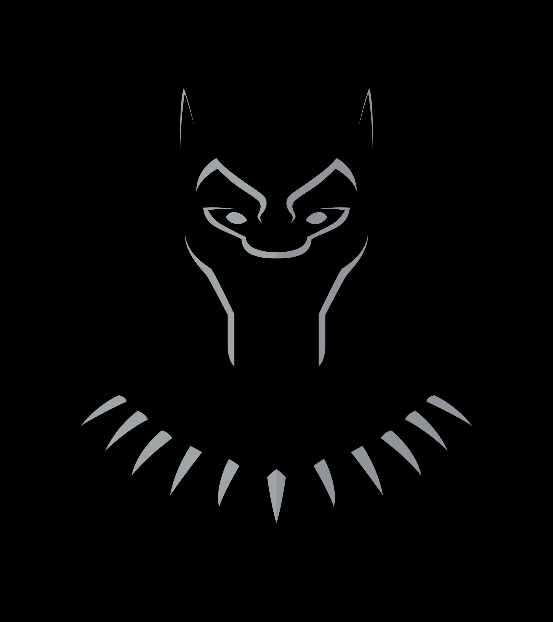 1920x2160 Resolution Black Panther Flat Digital Art 1920x2160 ...