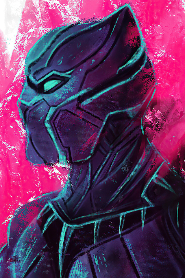 640x960 Resolution Black Panther Marvel Comic Iphone 4 Iphone 4s