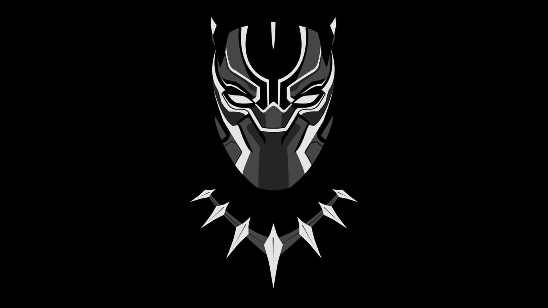 1920x1080 Black Panther Minimal Artwork 1080p Laptop Full Hd Wallpaper Hd Movies 4k Wallpapers Images Photos And Background